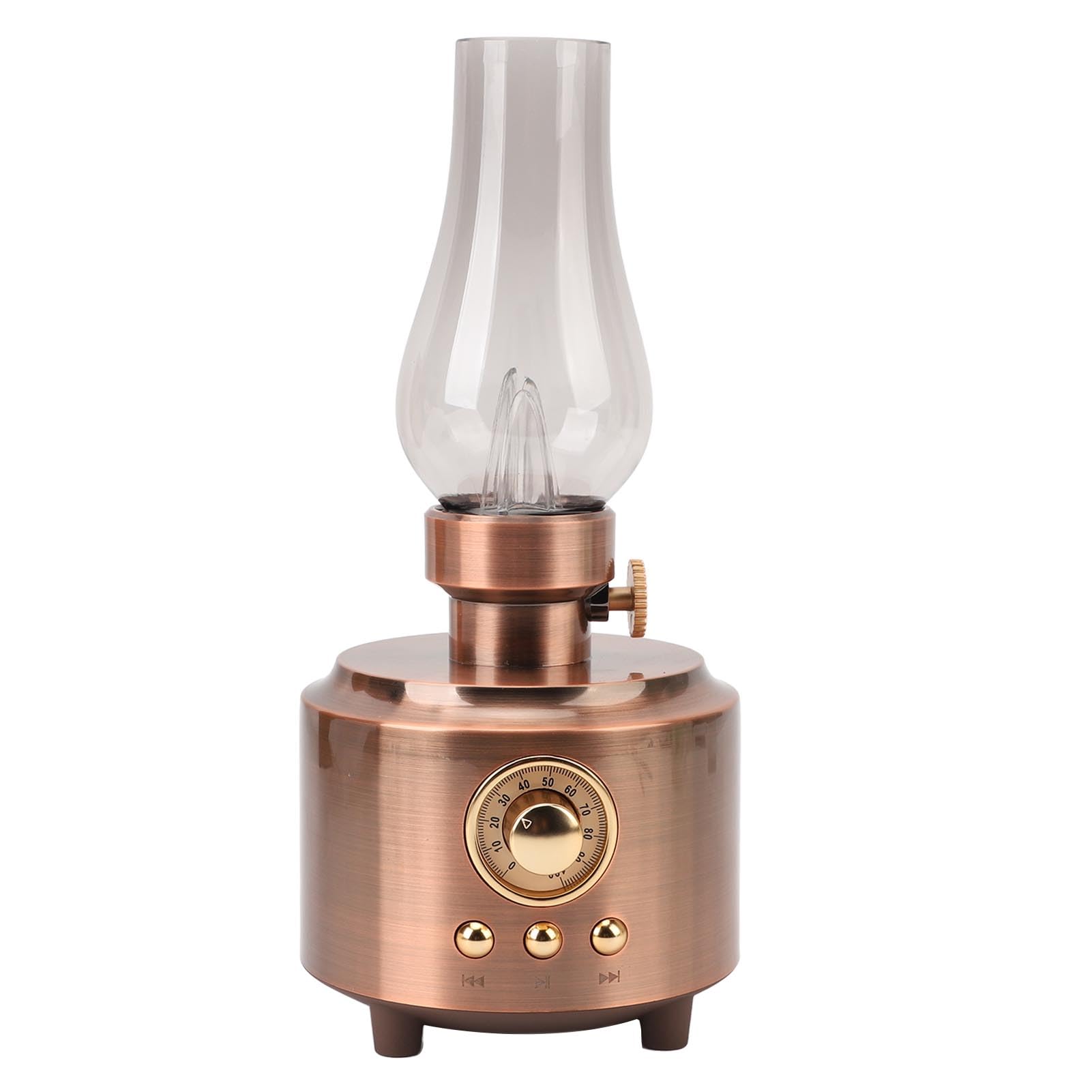 Jectse Altoparlanti Bluetooth Retrò con Lampada da Tavolo