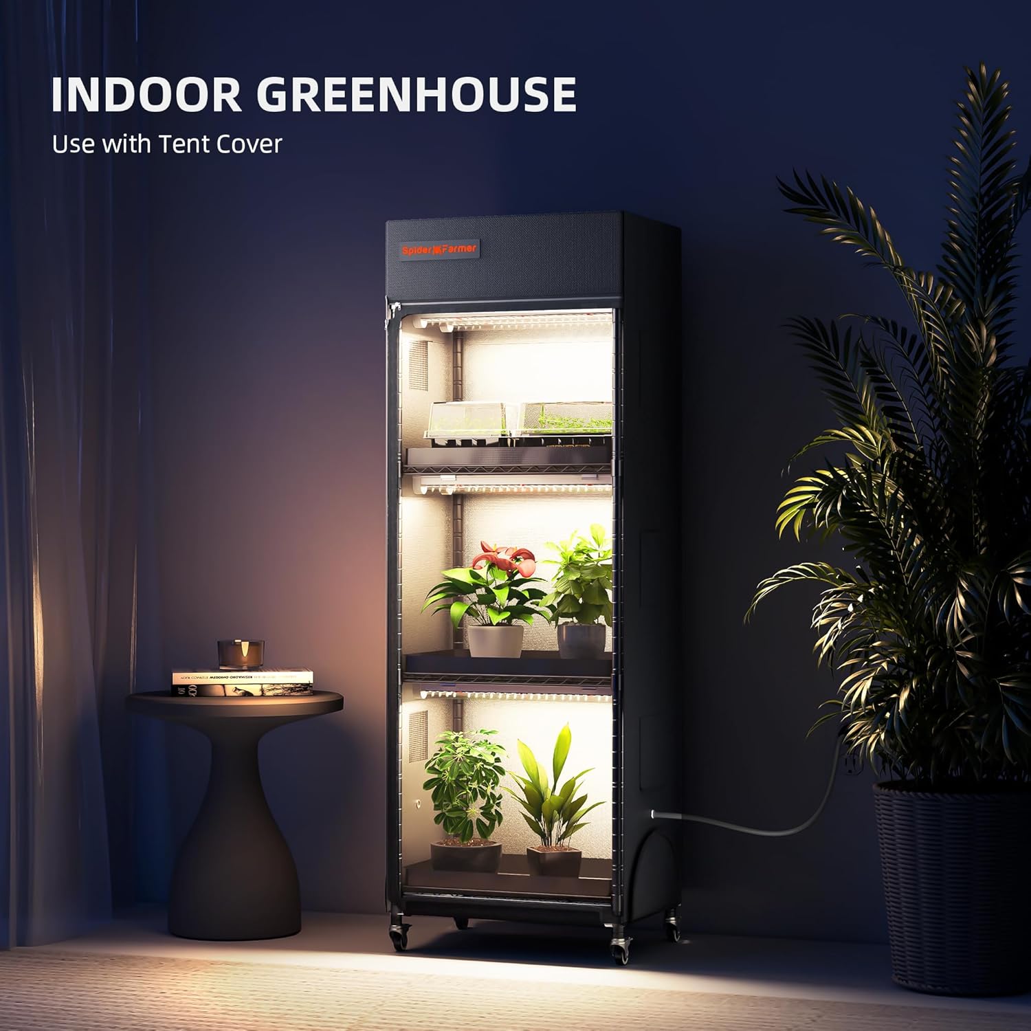 Spider Farmer Set Lampade per Piante 4 Ripiani - immagine 7