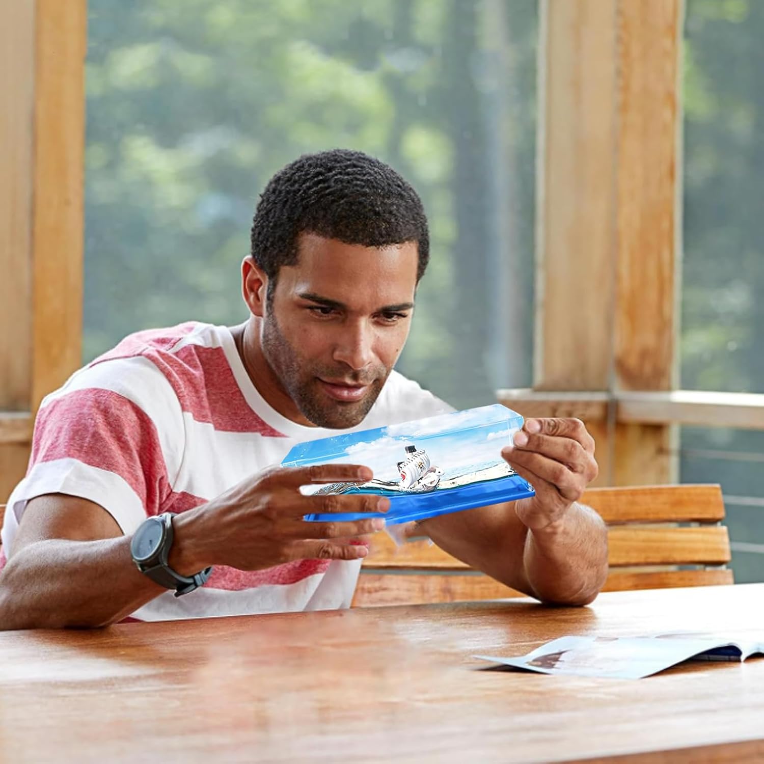 Fluid Drift Bottle - Going Merry Barca Decorazione - immagine 7