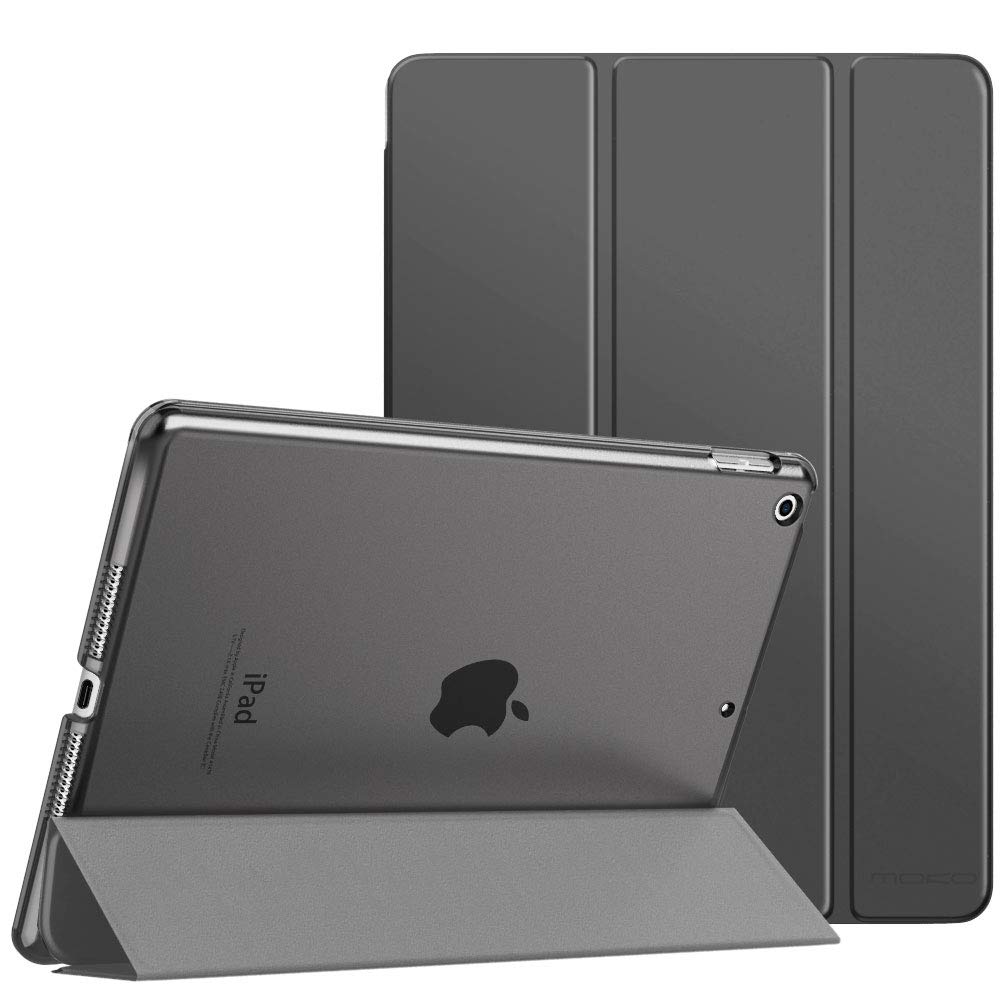 Moko Custodia per iPad 10.2" (9a/8a/7a Gen), Grigio Siderale