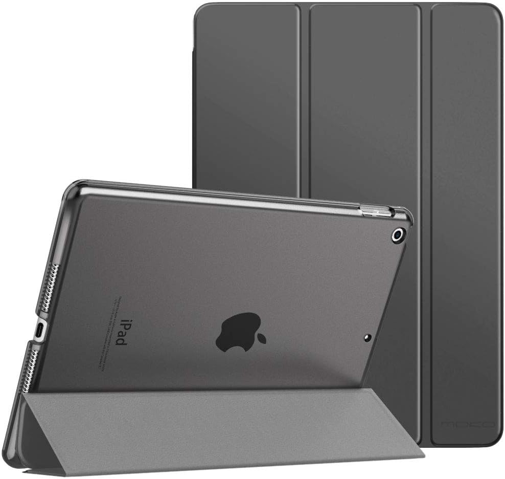 Moko Custodia per iPad 10.2" (9a/8a/7a Gen), Grigio Siderale - immagine 1