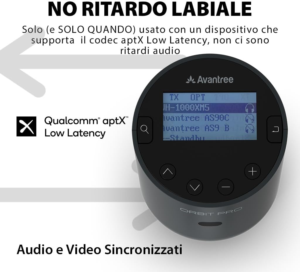 Avantree Orbit Pro - Trasmettitore e Ricevitore Audio TV - immagine 4