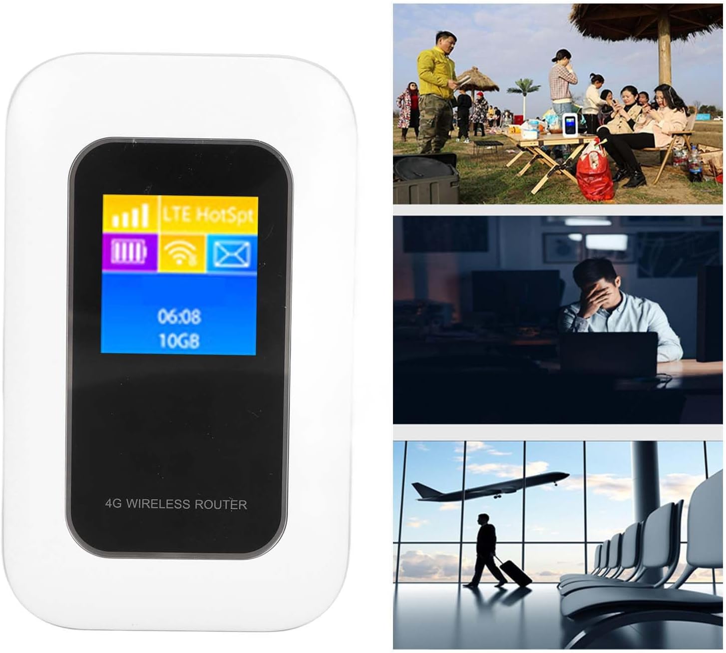 Tonysa Router WiFi 5G 4G con Schermo e SIM - immagine 6