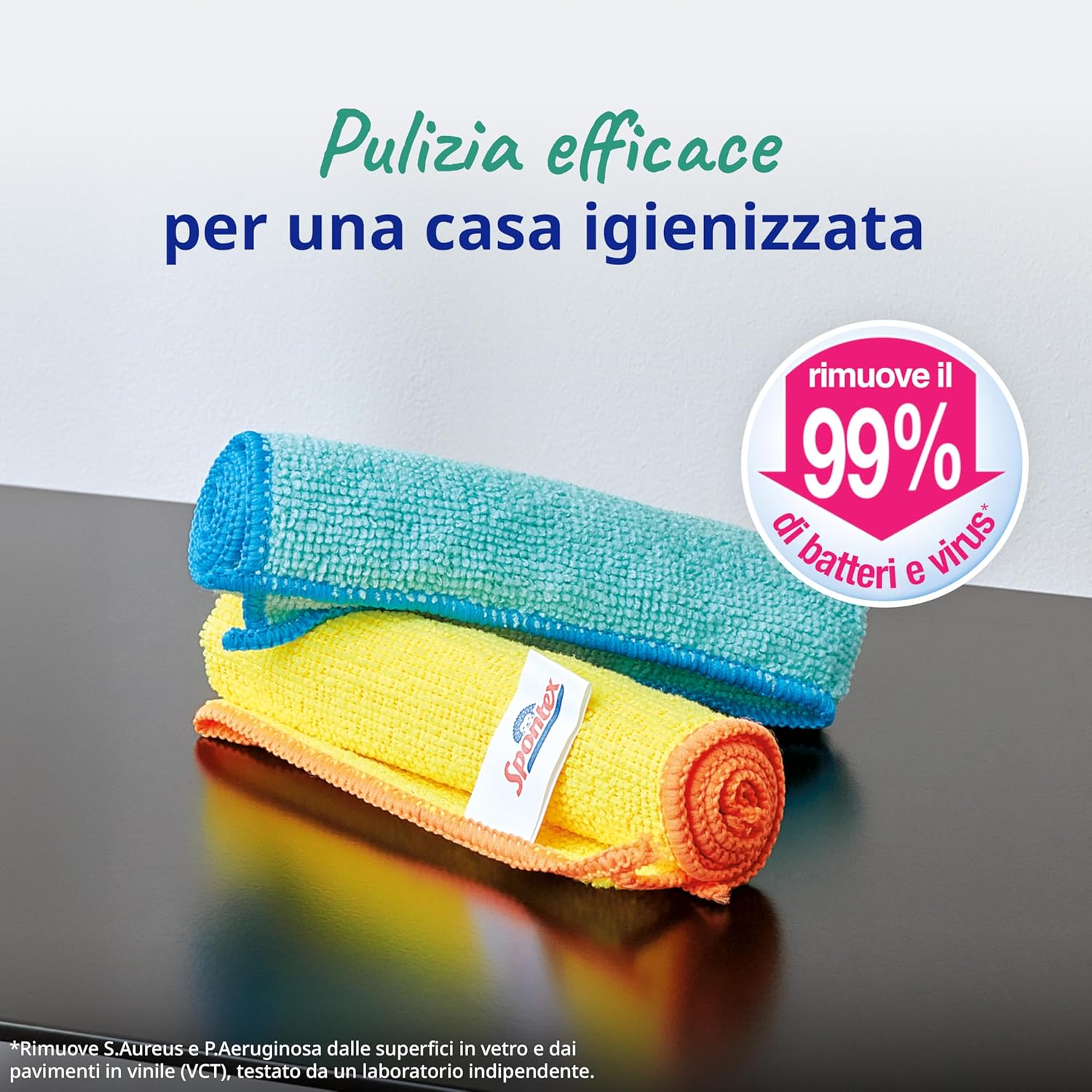 Spontex Panni in Microfibra per Pulizia 16 pz - immagine 5