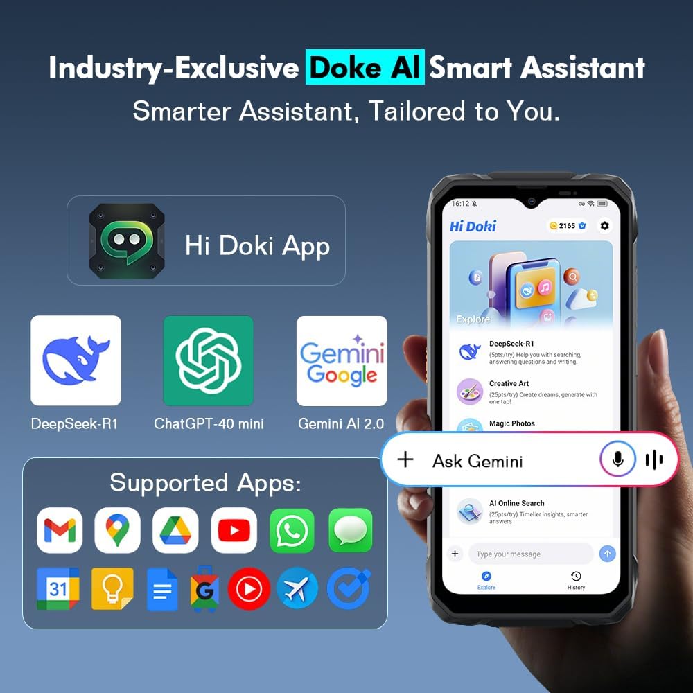 Blackview Rock 1 Android 16 Rugged Smartphone 15000mAh - immagine 3