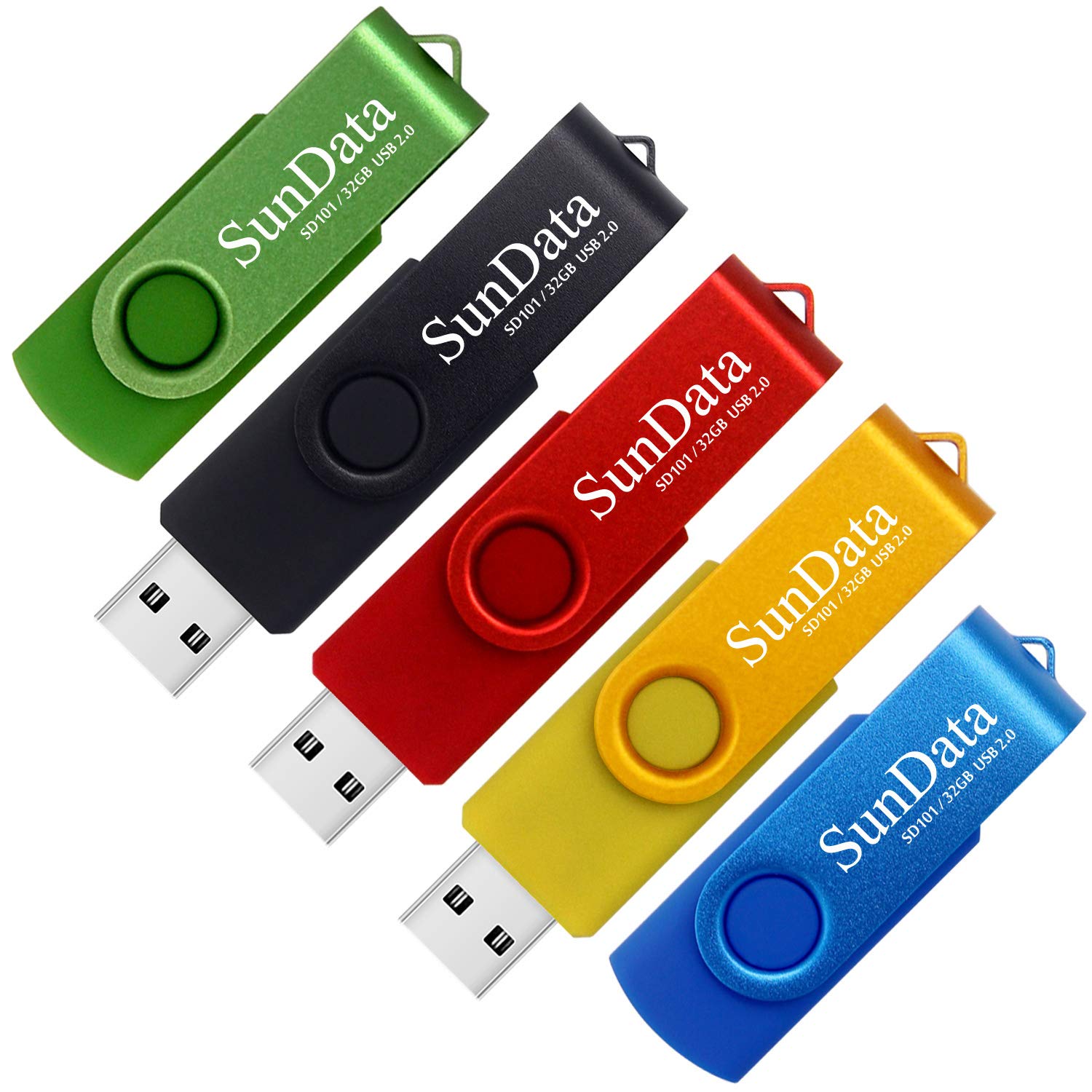 Sundata Chiavetta USB 32GB 5 Pezzi USB2.0