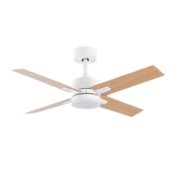 Ventilatore DC Talco 20W Bianco con Luce LED