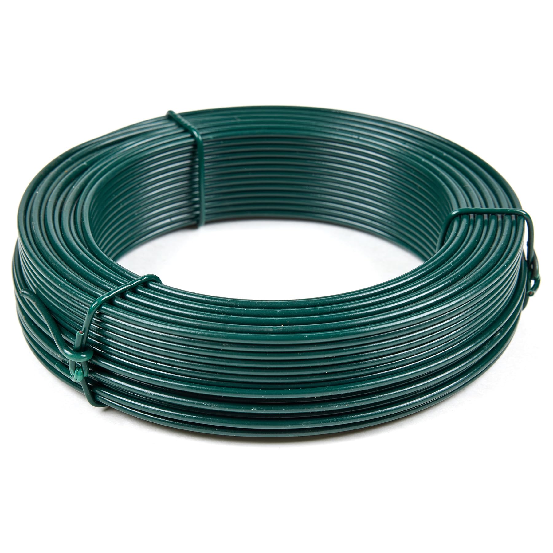 Filo di Ferro Plastificato Verde Ø2,2 mm Rotolo 50 m