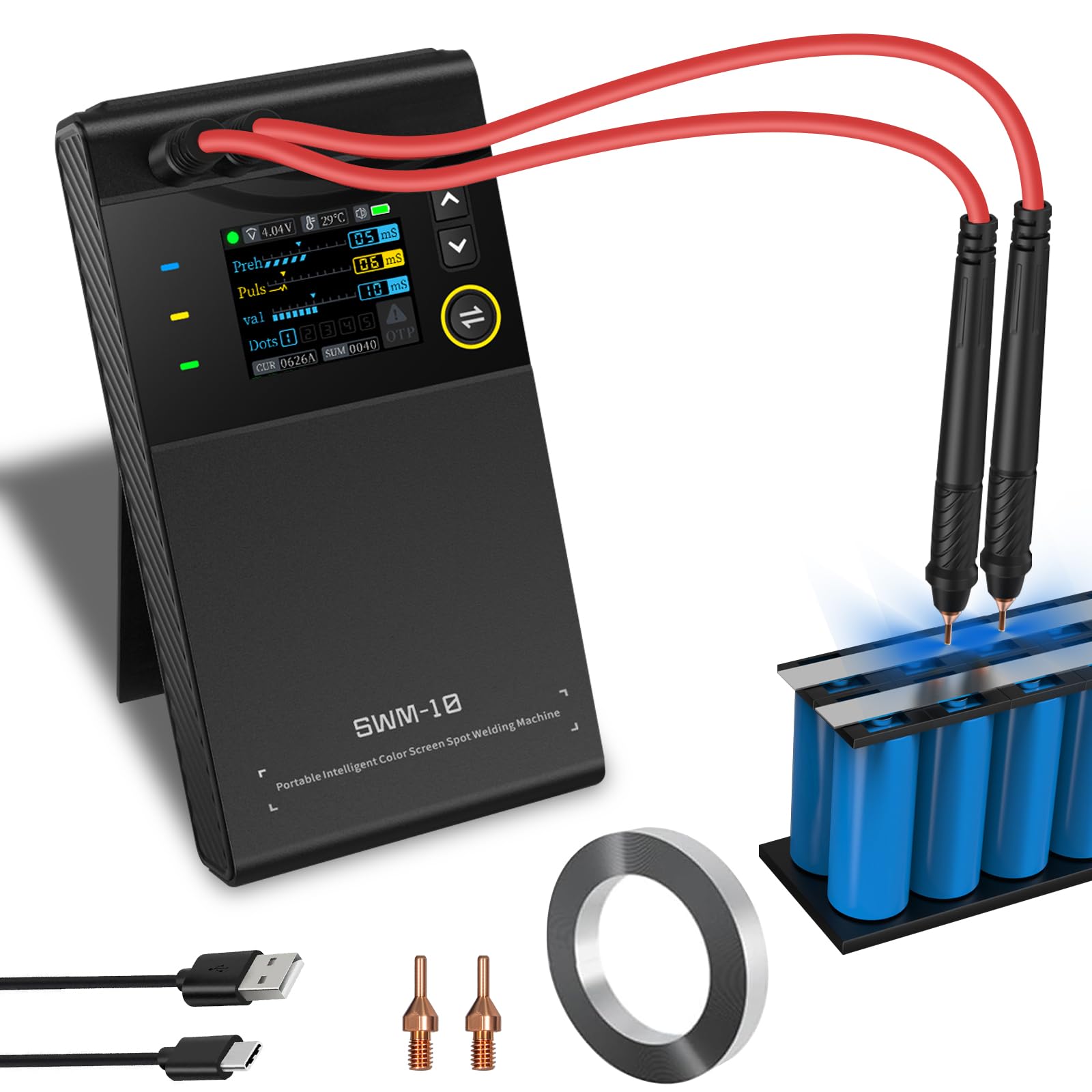 SURLABA Saldatrice a Punti per Batterie 1200A