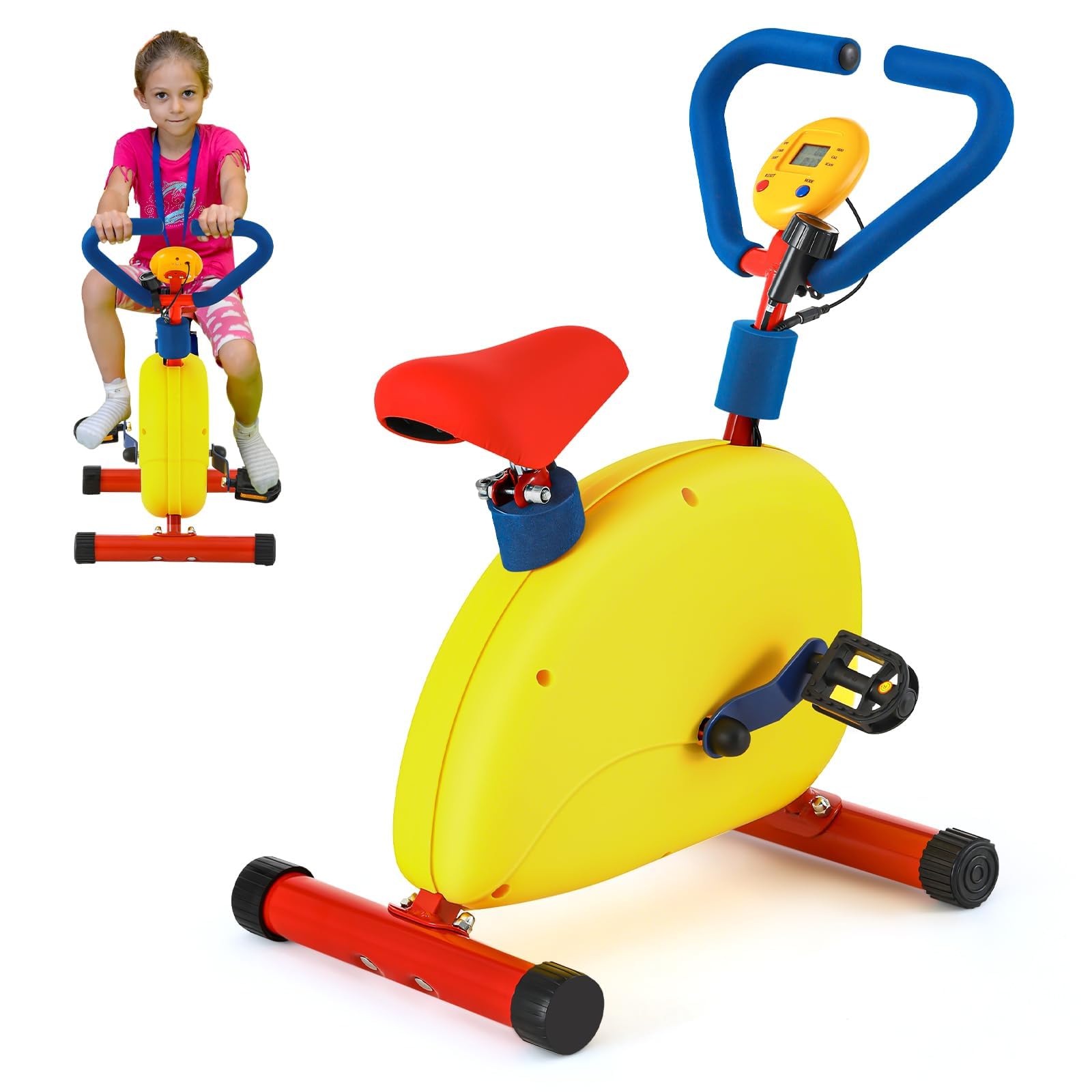 Cyclette per Bambini con Display Digitale