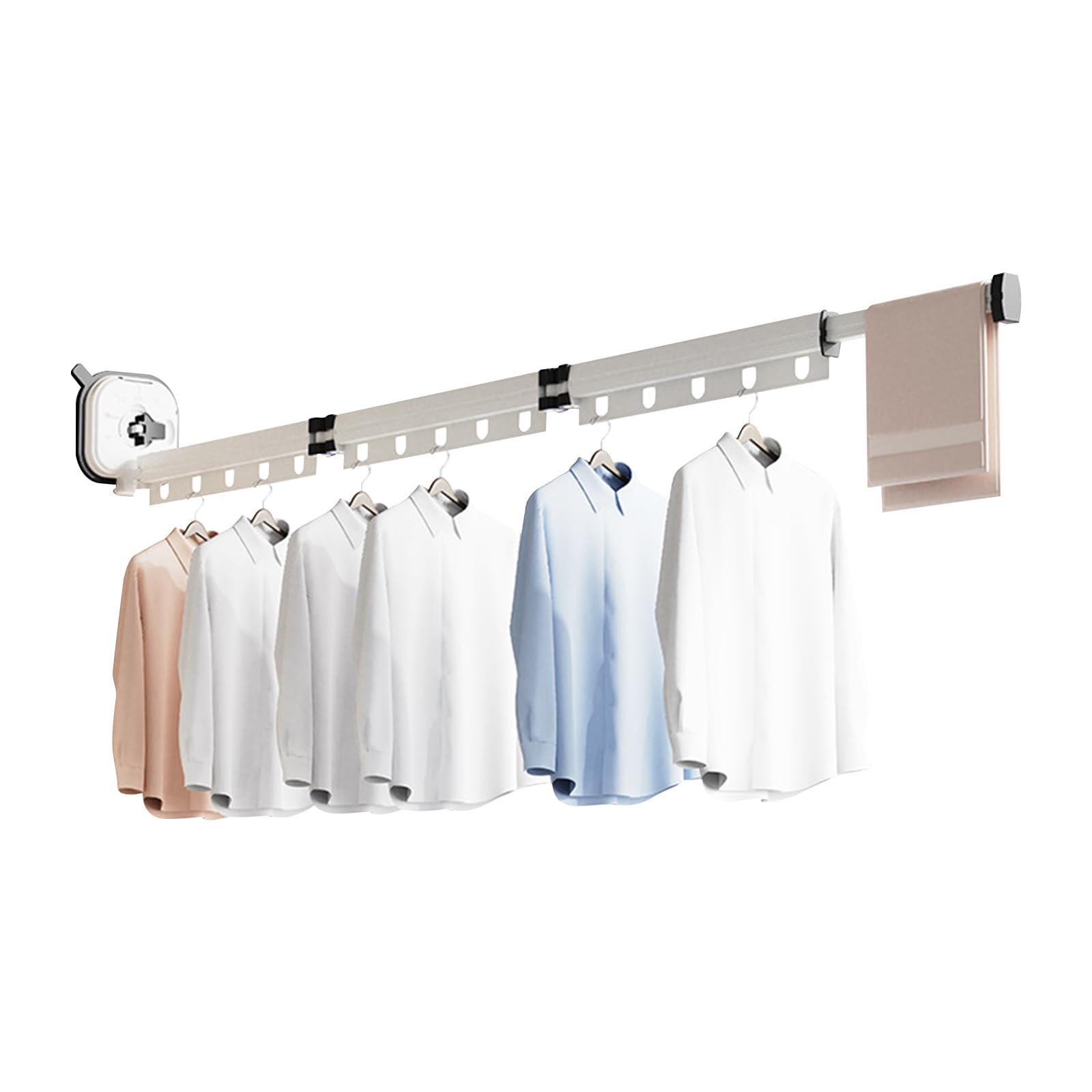 Ergocar Stendibiancheria da Parete Pieghevole Retrattile