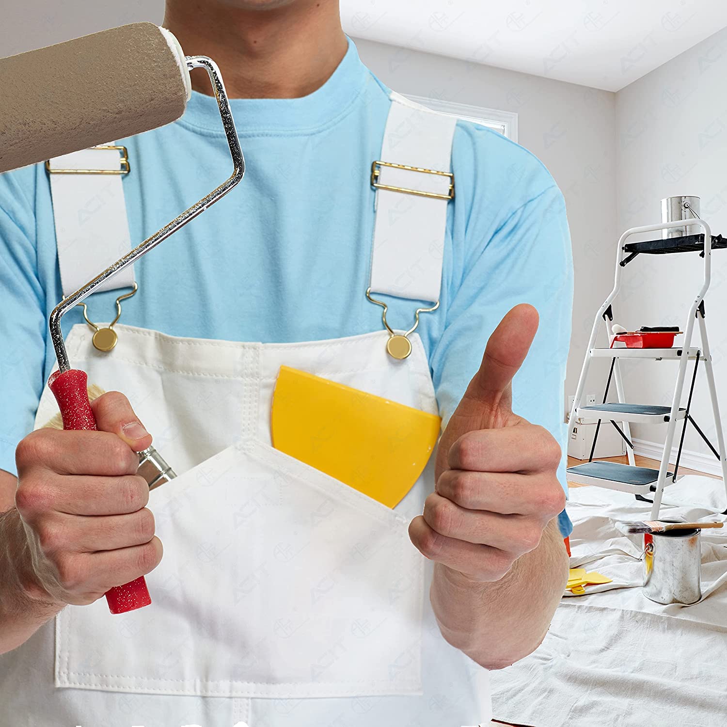 Acit Nastro di Carta per Mascheratura 50m x 19mm - immagine 6