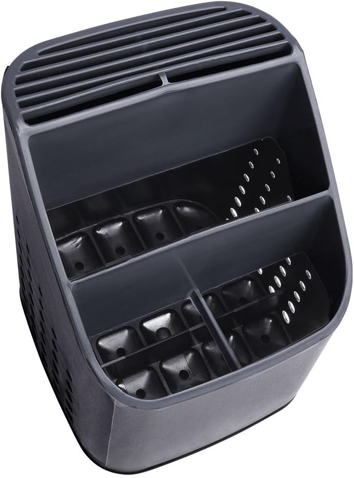 Vilde Portaposate Scolapiatti da Cucina, Nero - immagine 8