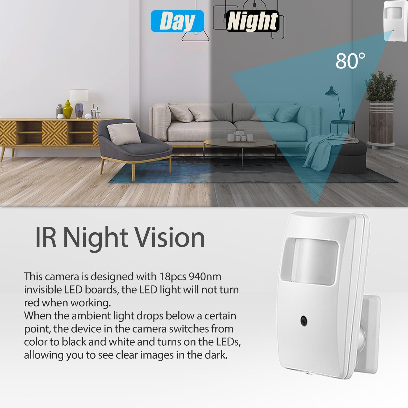 Revodata HD 5MP IP POE Telecamera Sicurezza Interna - immagine 4