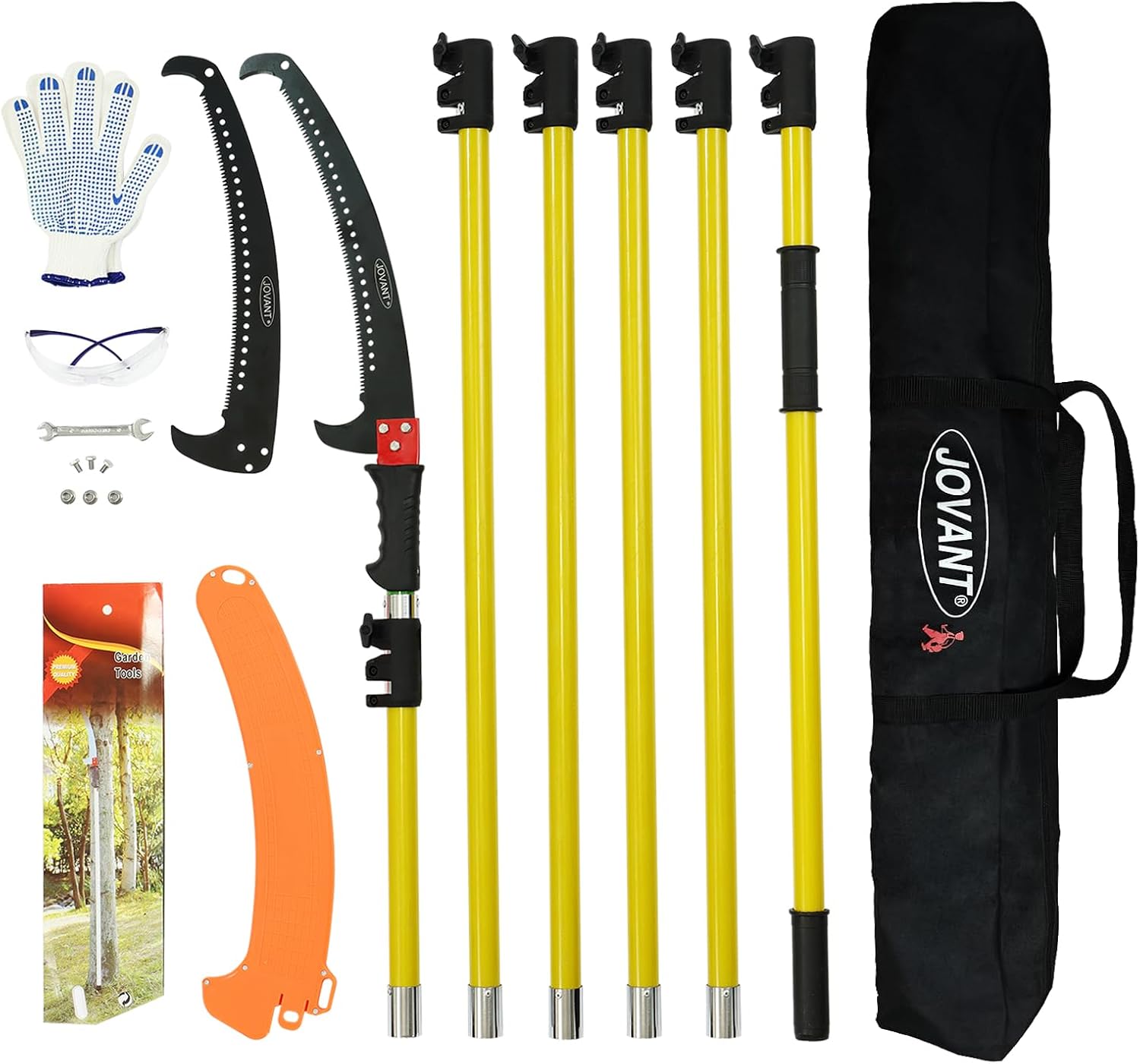 Sega Telescopica Professionale con Asta 6m, Alta Portabilità - immagine 1