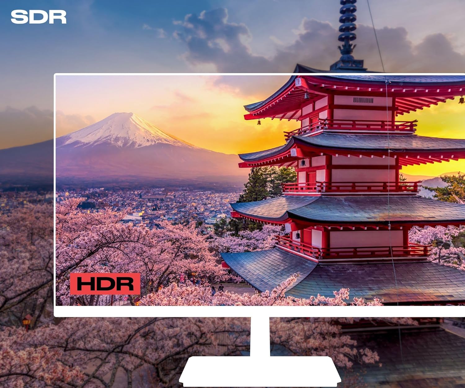 Japannext Monitor 28" IPS 4K UHD HDR - immagine 4
