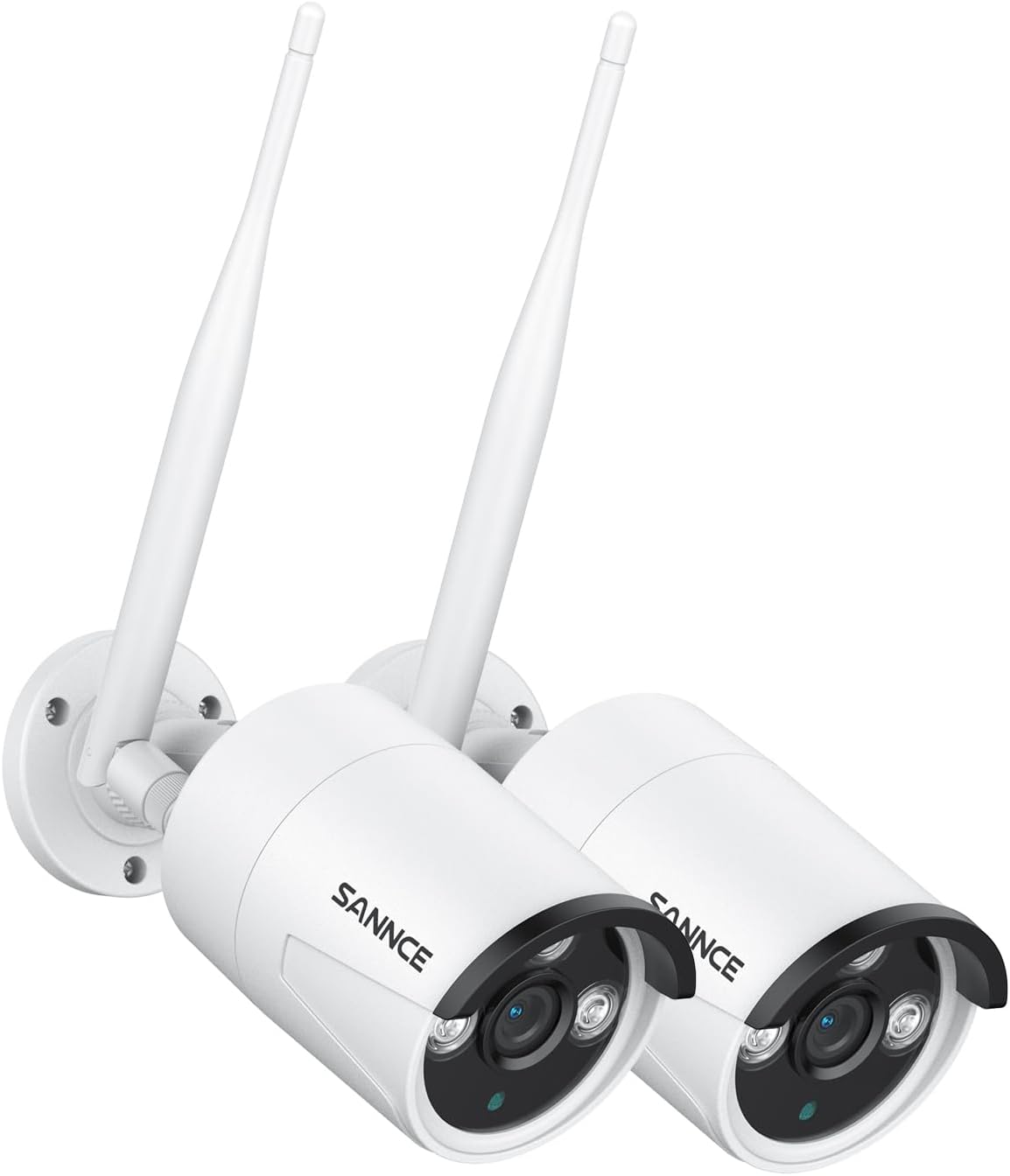 Sannce Telecamera Sorveglianza WiFi 5MP (2 pezzi)