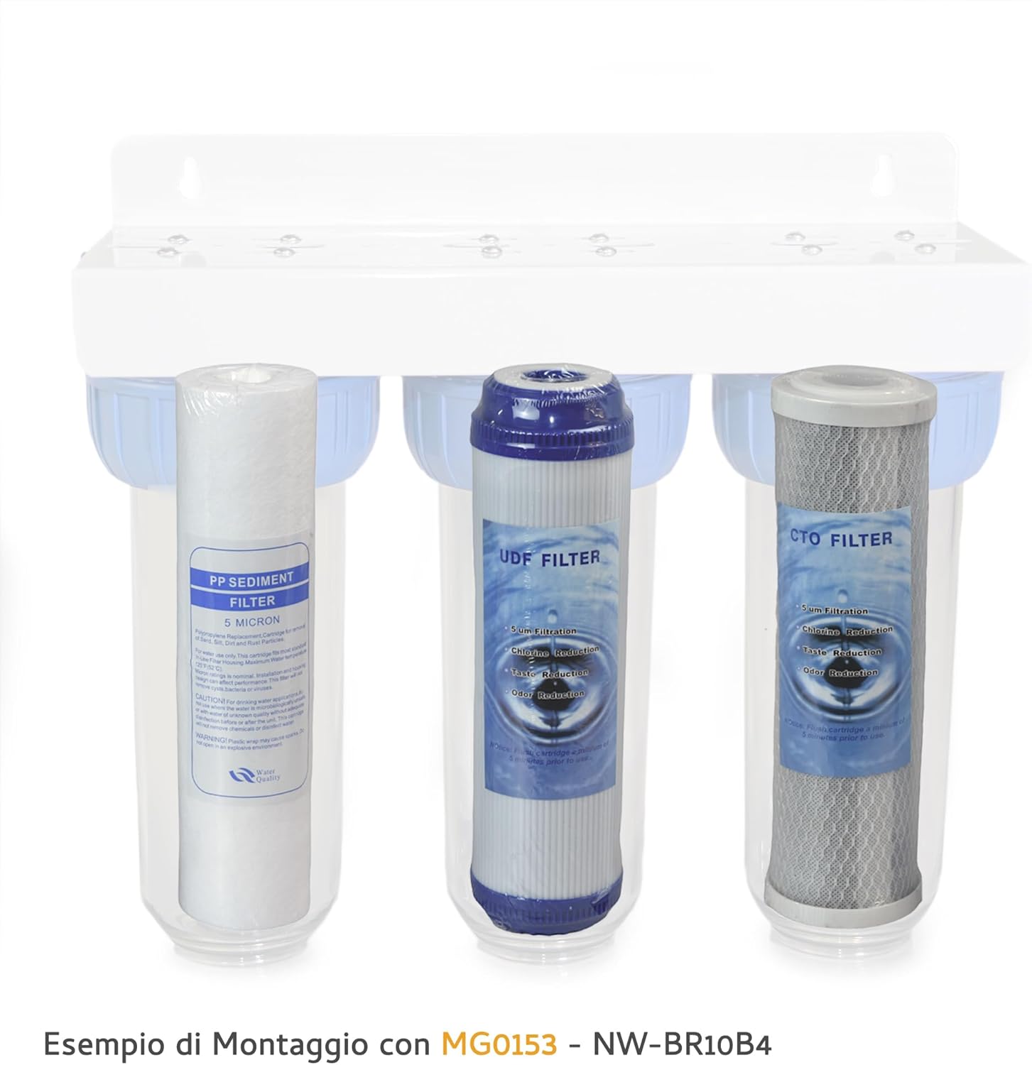 Filtro Acqua Potabile - 2 Kit 6 Cartucce 10" - immagine 2