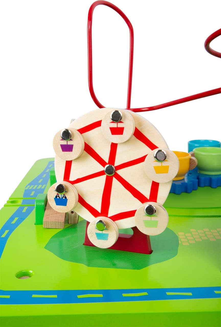 small foot 11434 - Tavolo da Gioco Parco Divertimenti 3 in 1 - immagine 6