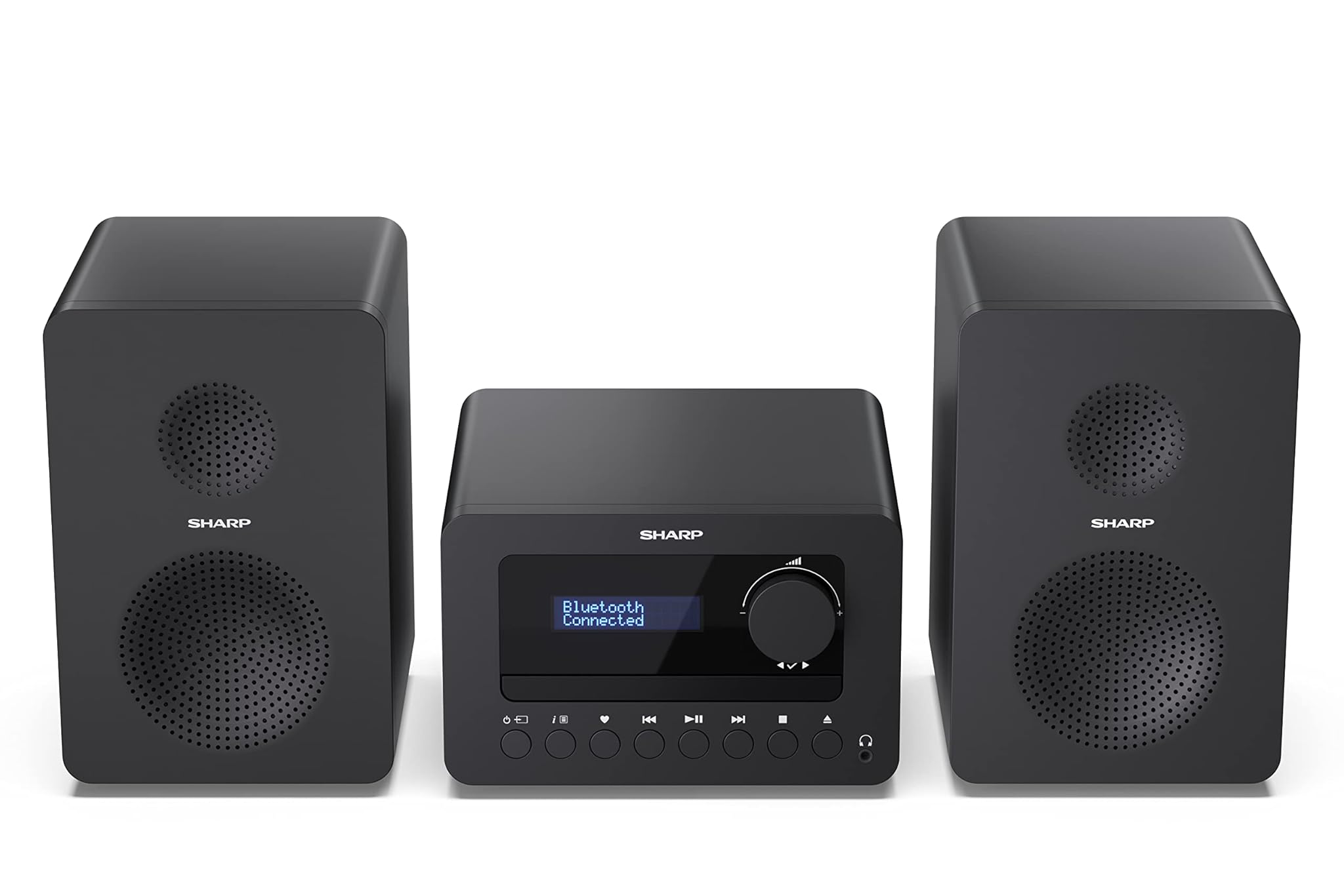 Sharp XL-B520D(BK) Hi-Fi Micro System 40W, Nero
