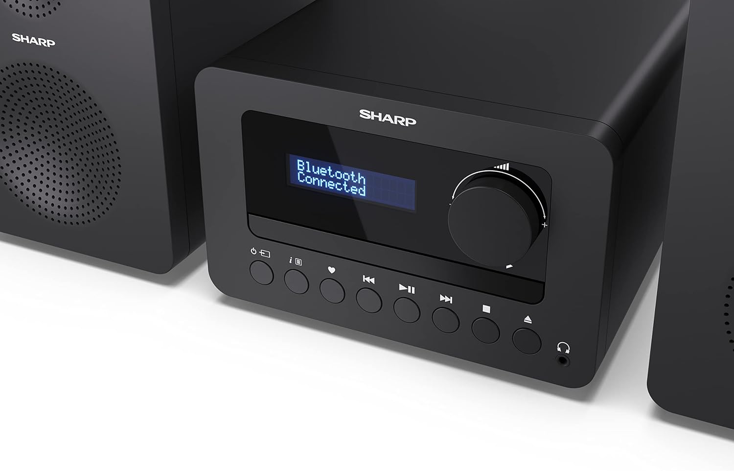 Sharp XL-B520D(BK) Hi-Fi Micro System 40W, Nero - immagine 6