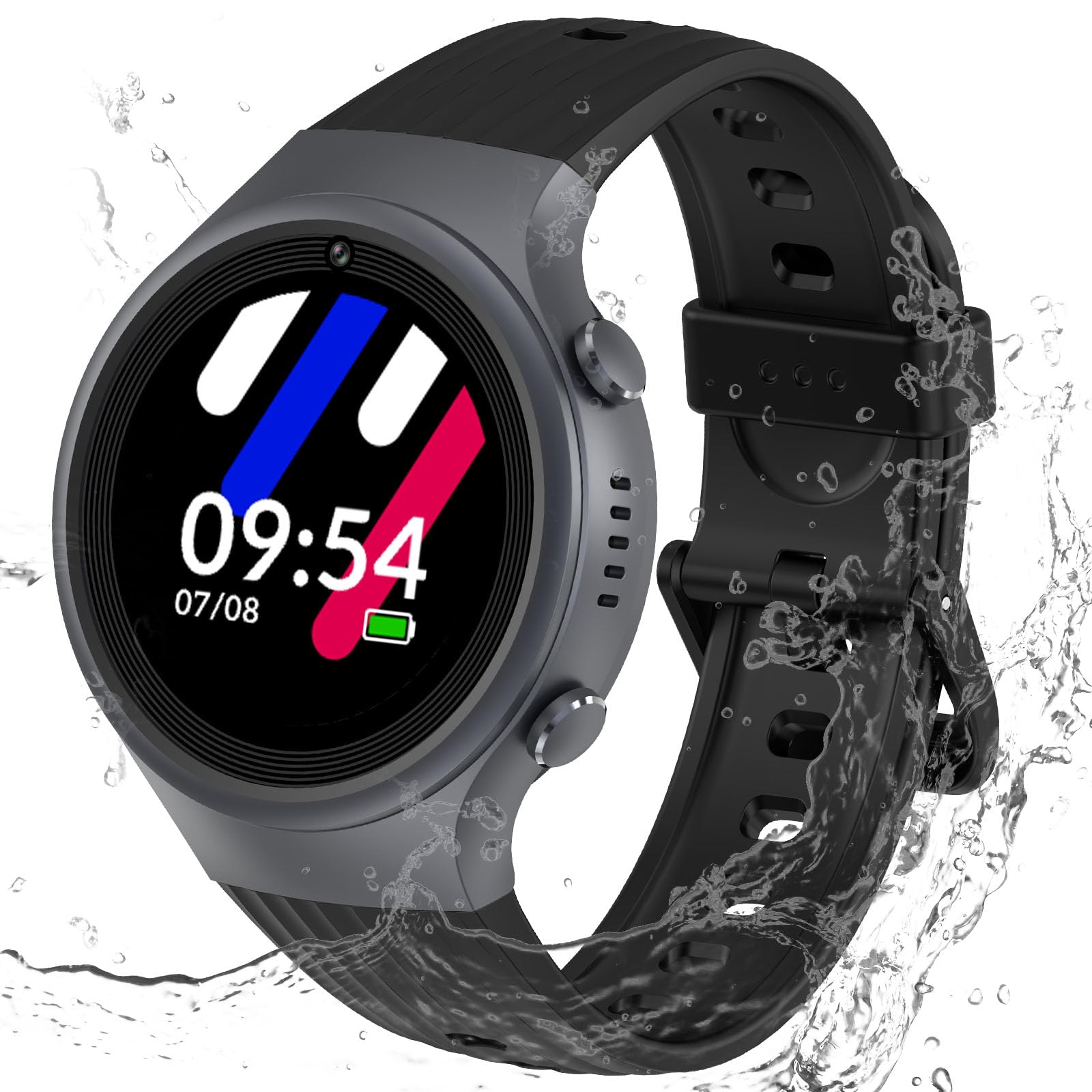 Pthtechus Smartwatch 4G GPS per Bambini