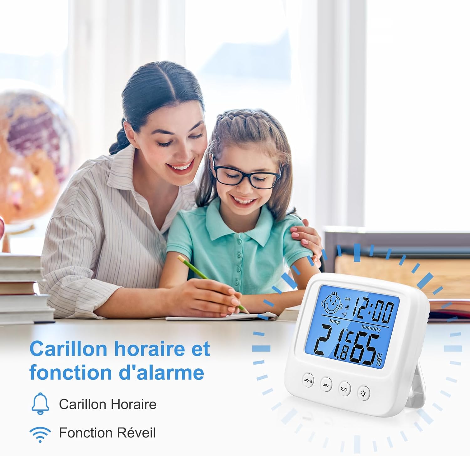 Vinabo Termometro Igrometro Digitale Interni - immagine 3