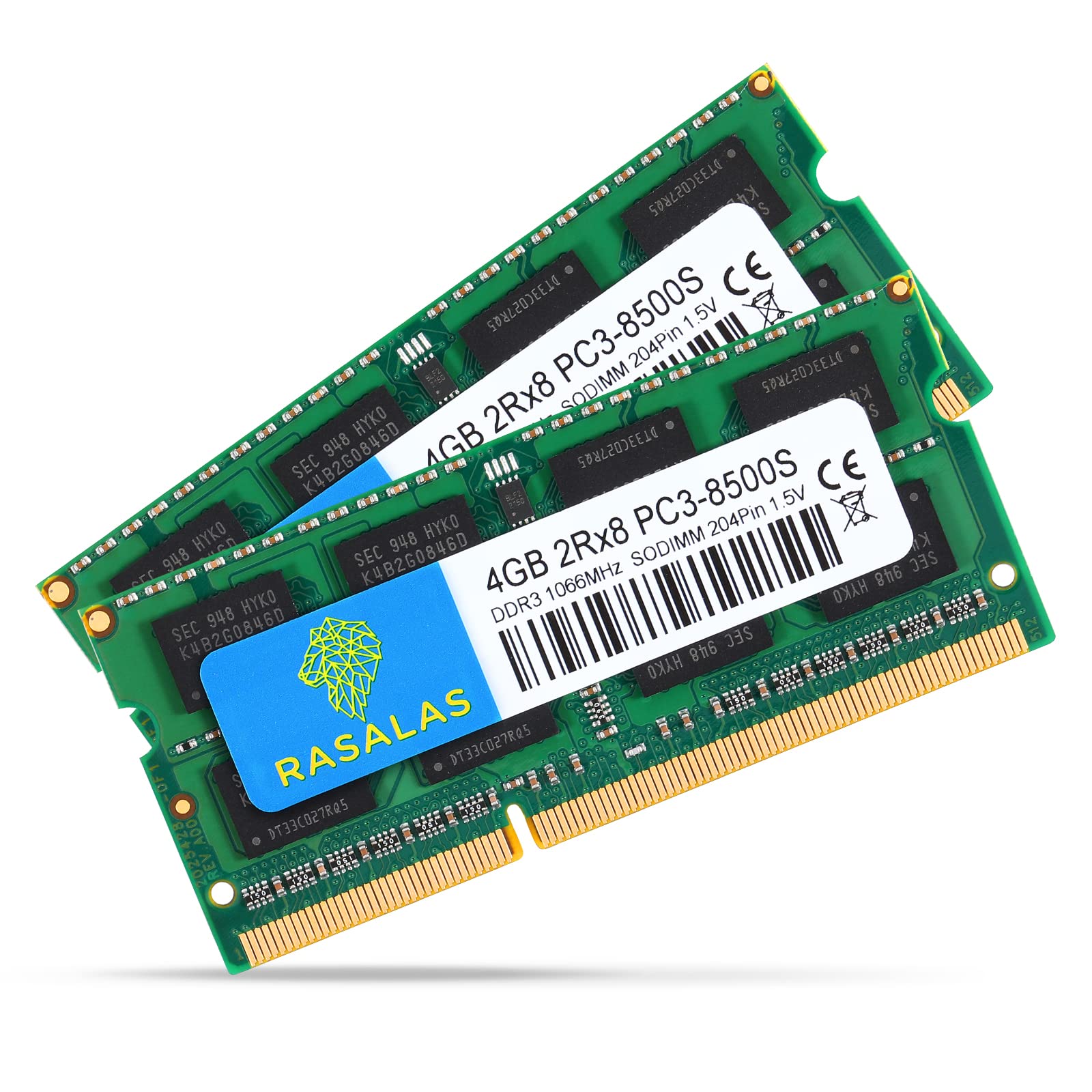 Rasalas 8500 Green 8GB Kit (4GBx2) Sodimm Sodimm……