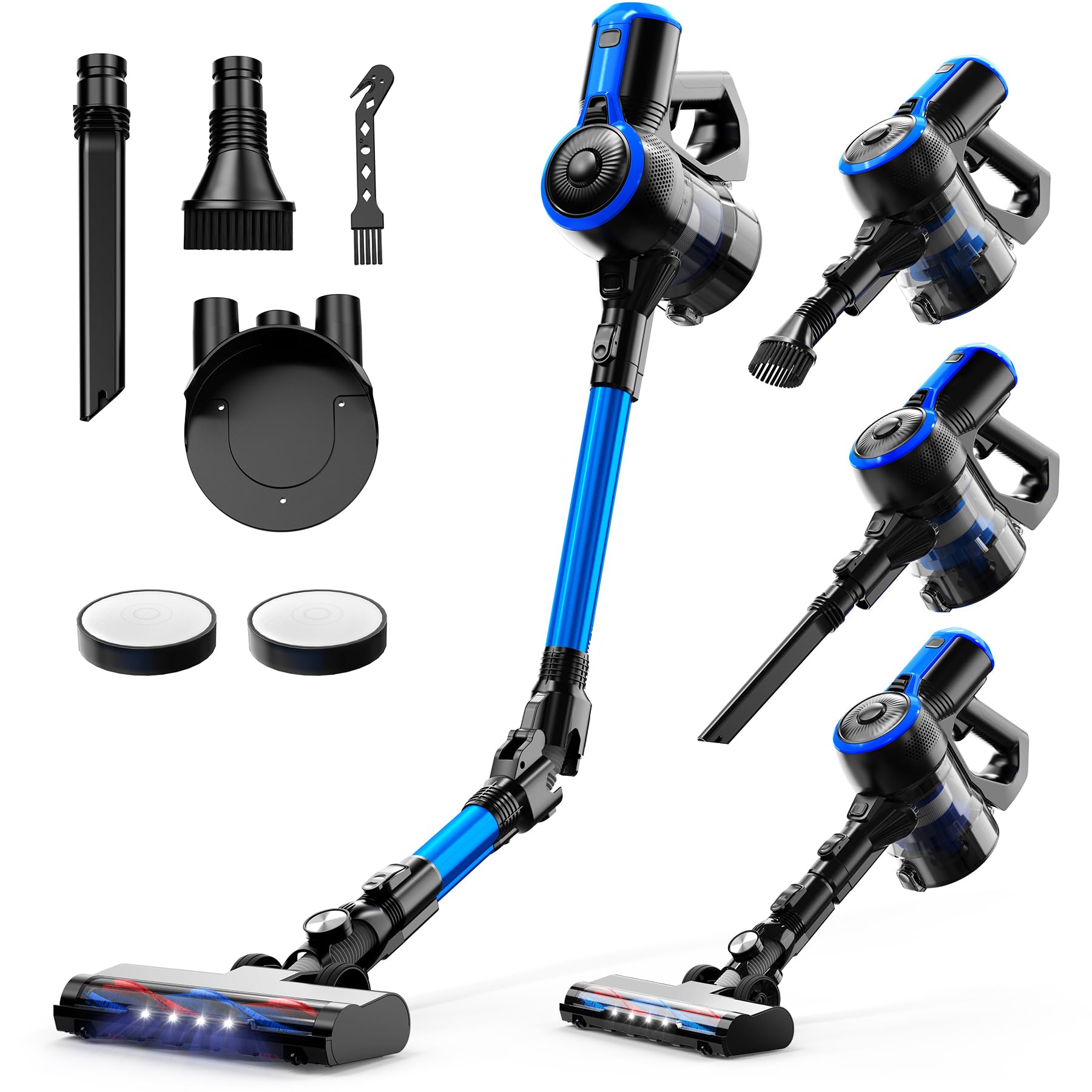 Vegrem Aspirapolvere Senza Fili Potente 25Kpa 40 Minuti