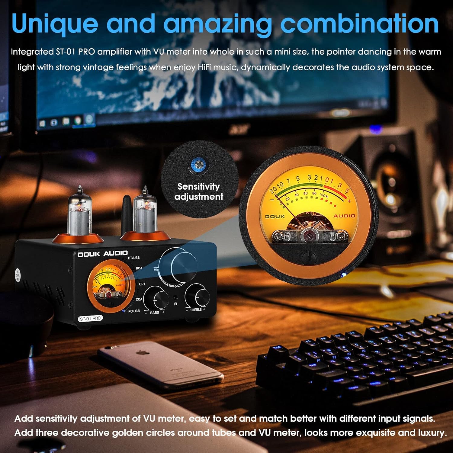 Douk Audio ST-01 PRO - Amplificatore HiFi 200W - immagine 2