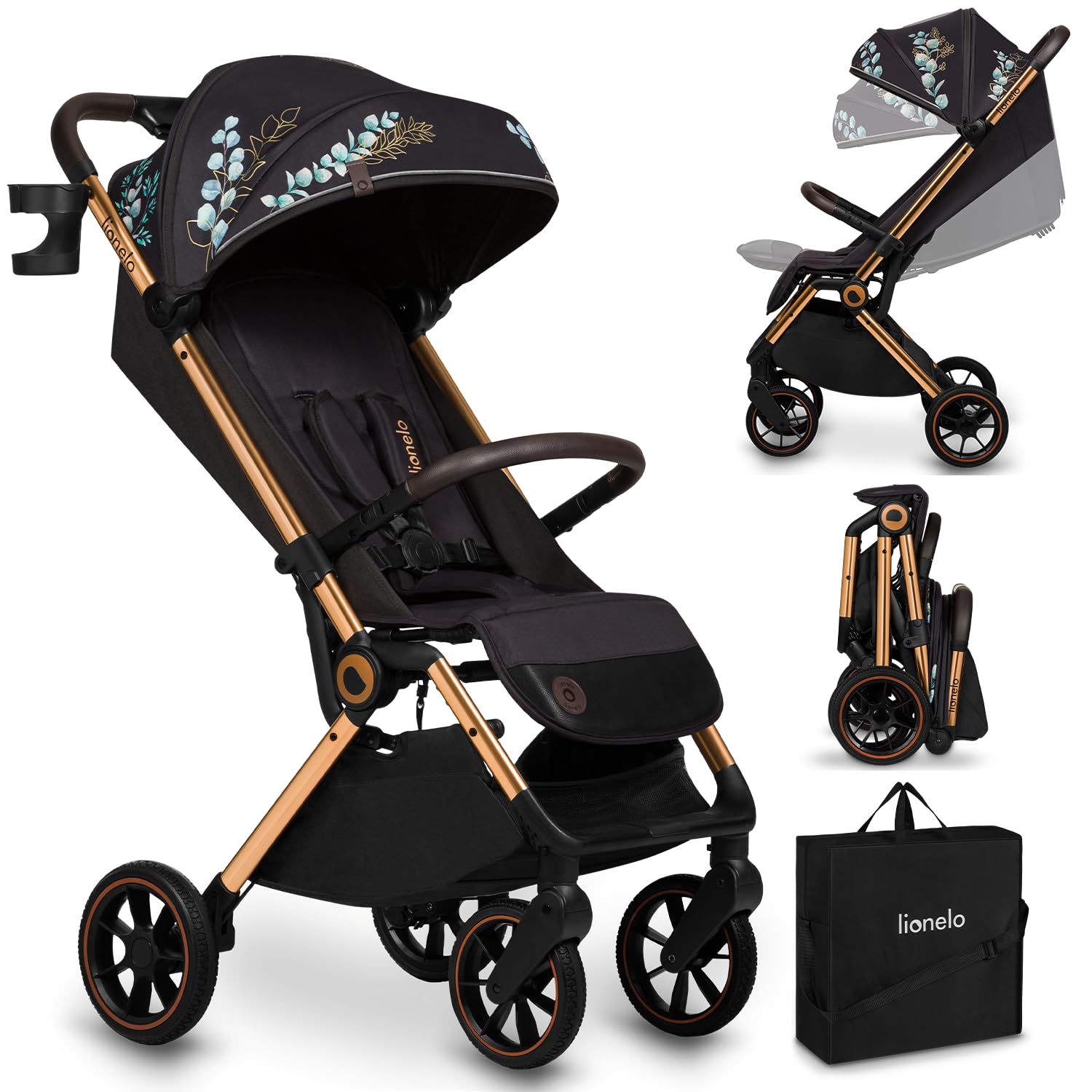 Lionelo Cloe Passeggino Leggero Pieghevole 0-22kg
