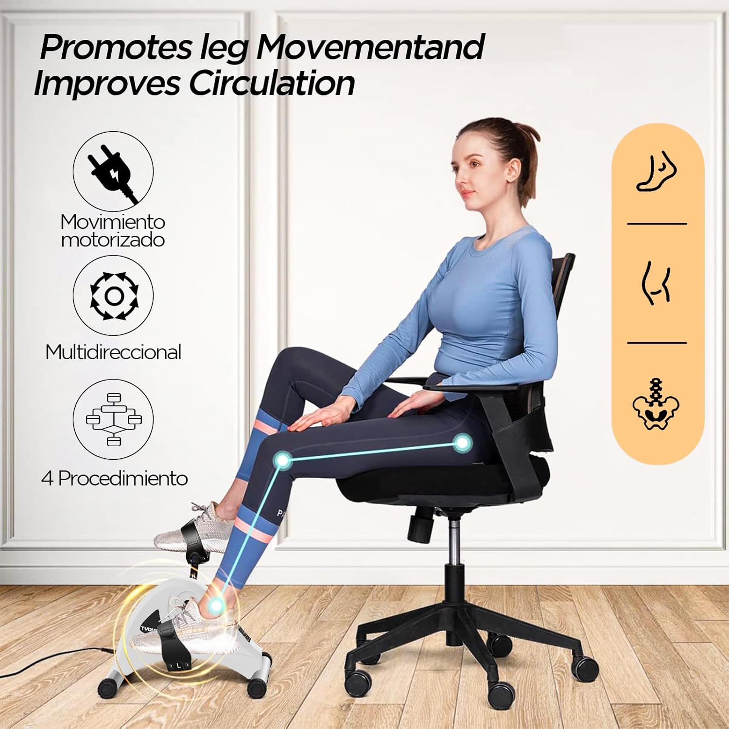 Pedaliera Riabilitazione Elettrica per Anziani - immagine 4