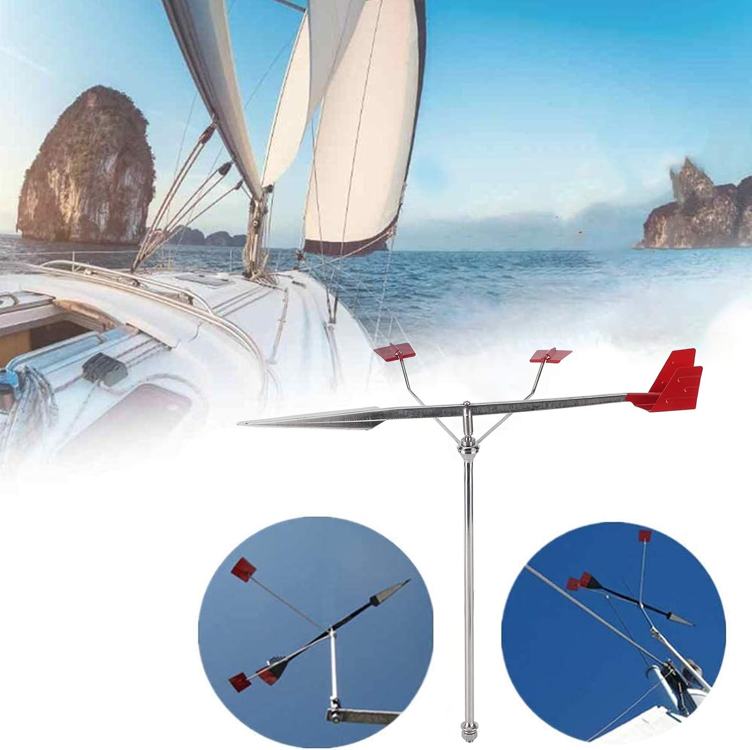 Banderuola per Barche in Acciaio Inossidabile 304 - immagine 8