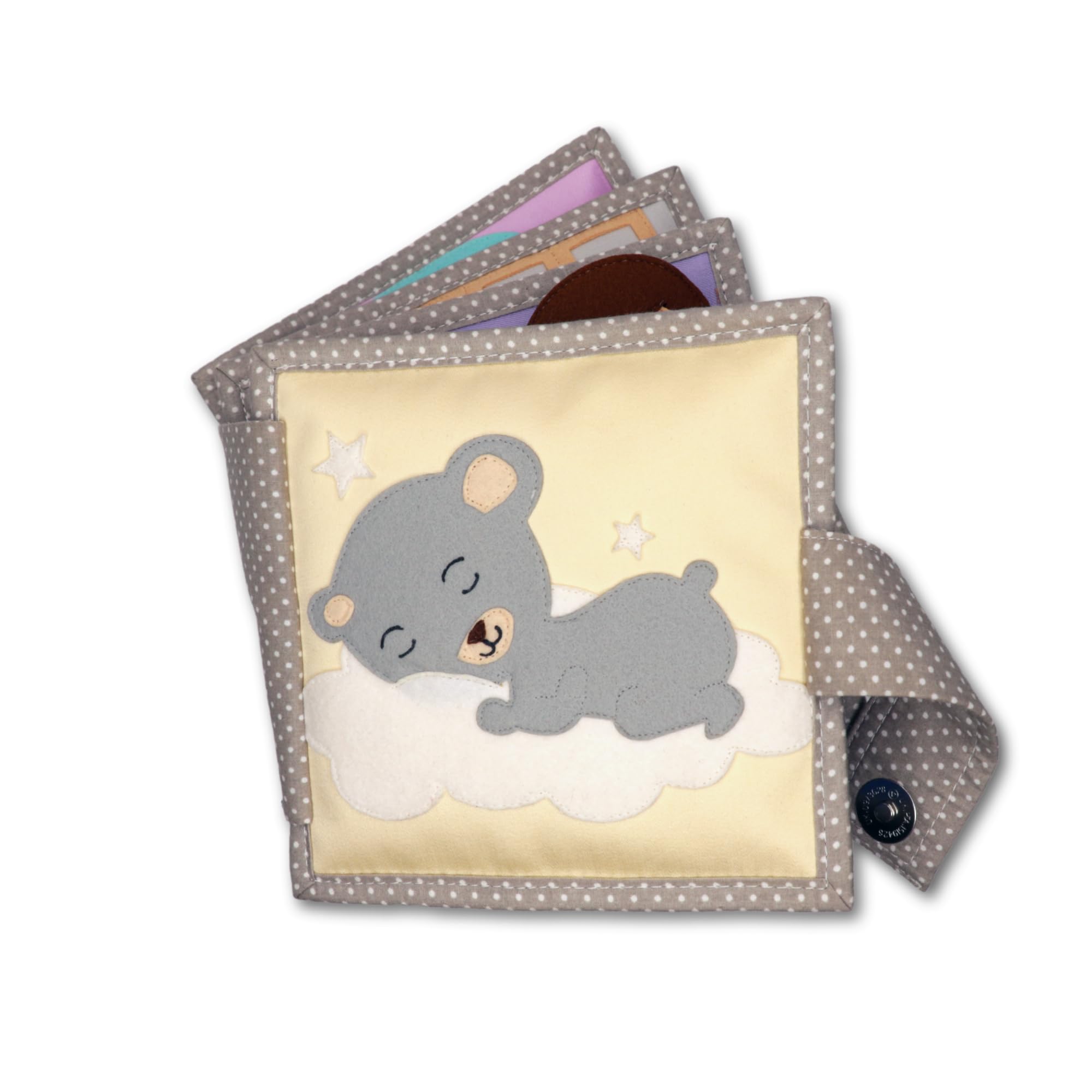 Jolly Baby 6 Seiten Mini Quiet Book