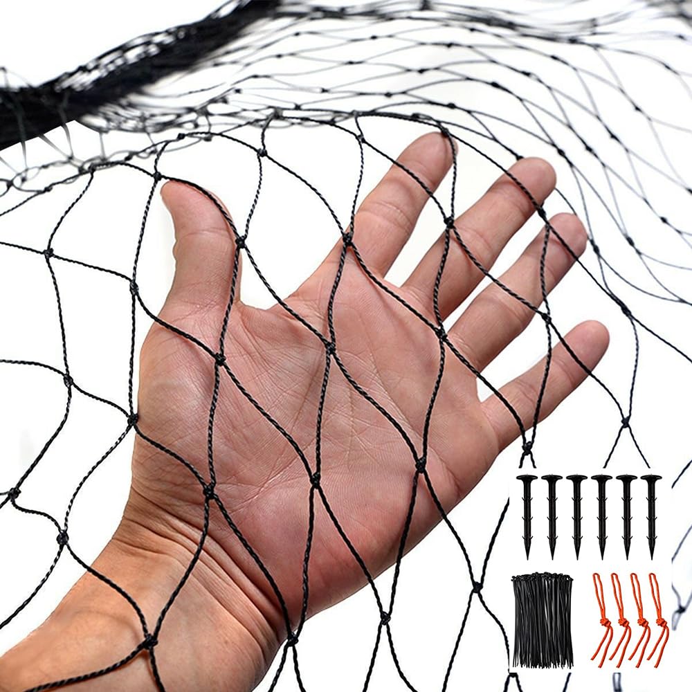 Ratstone Rete Anti Uccelli Extra Forte 15m x 15m