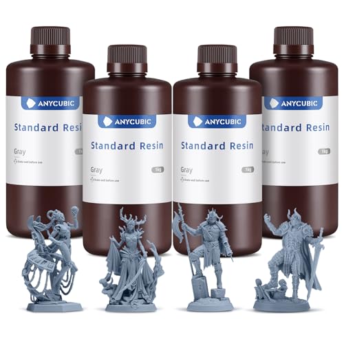 ANYCUBIC Resina Stampante 3D UV 405nm, Grigio 4kg