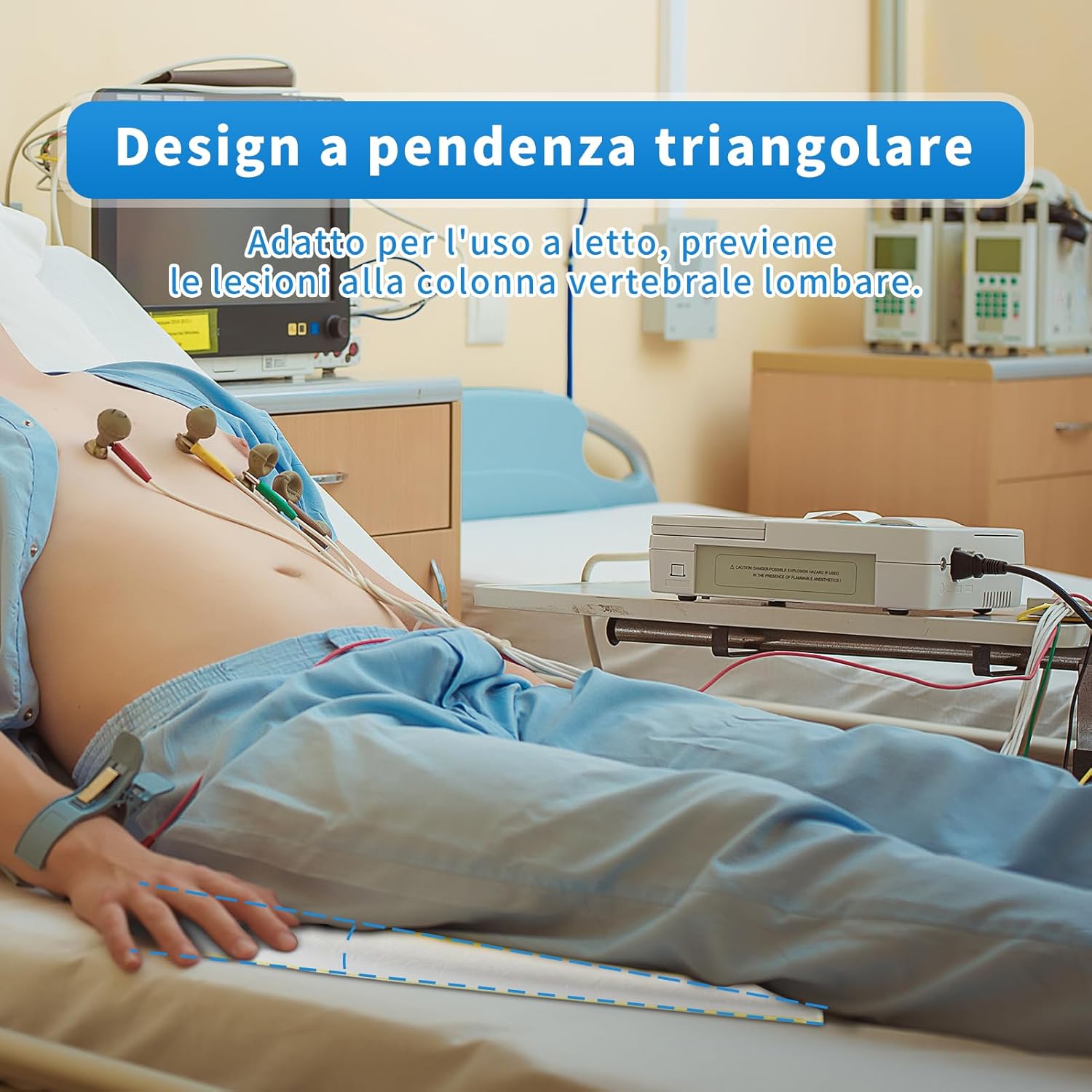 Cuscino per Piaghe da Decubito con Design a Pendenza - immagine 5