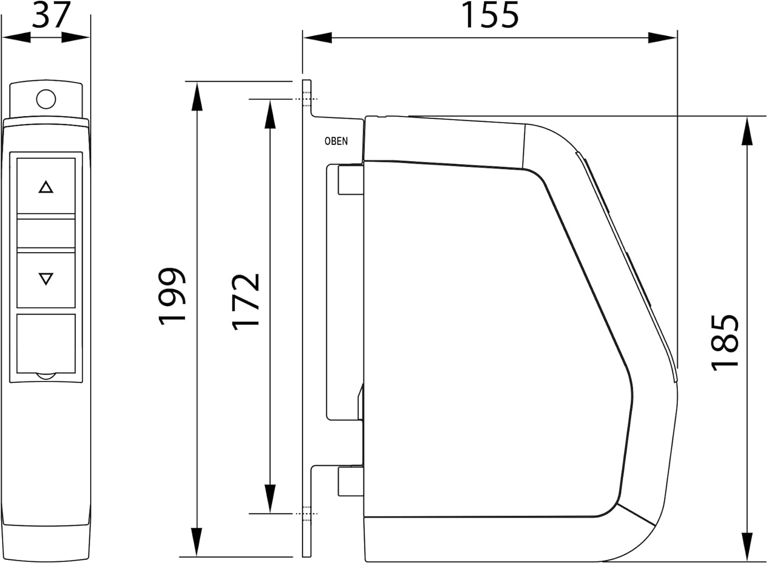 Homepilot Avvolgitore Elettrico Smart RolloTron pure mini - immagine 4