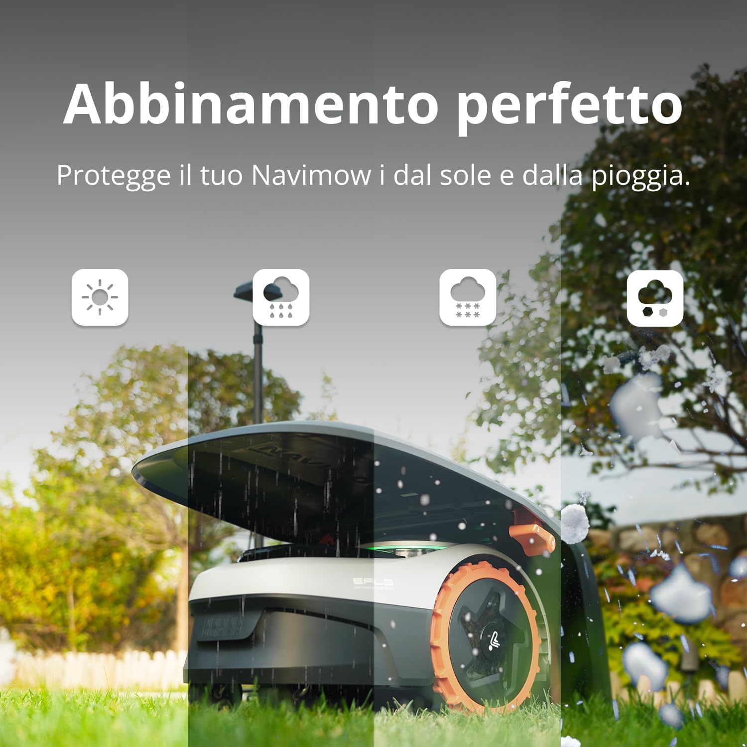 Navimow Garage S Pieghevole per Robot Tagliaerba - immagine 2