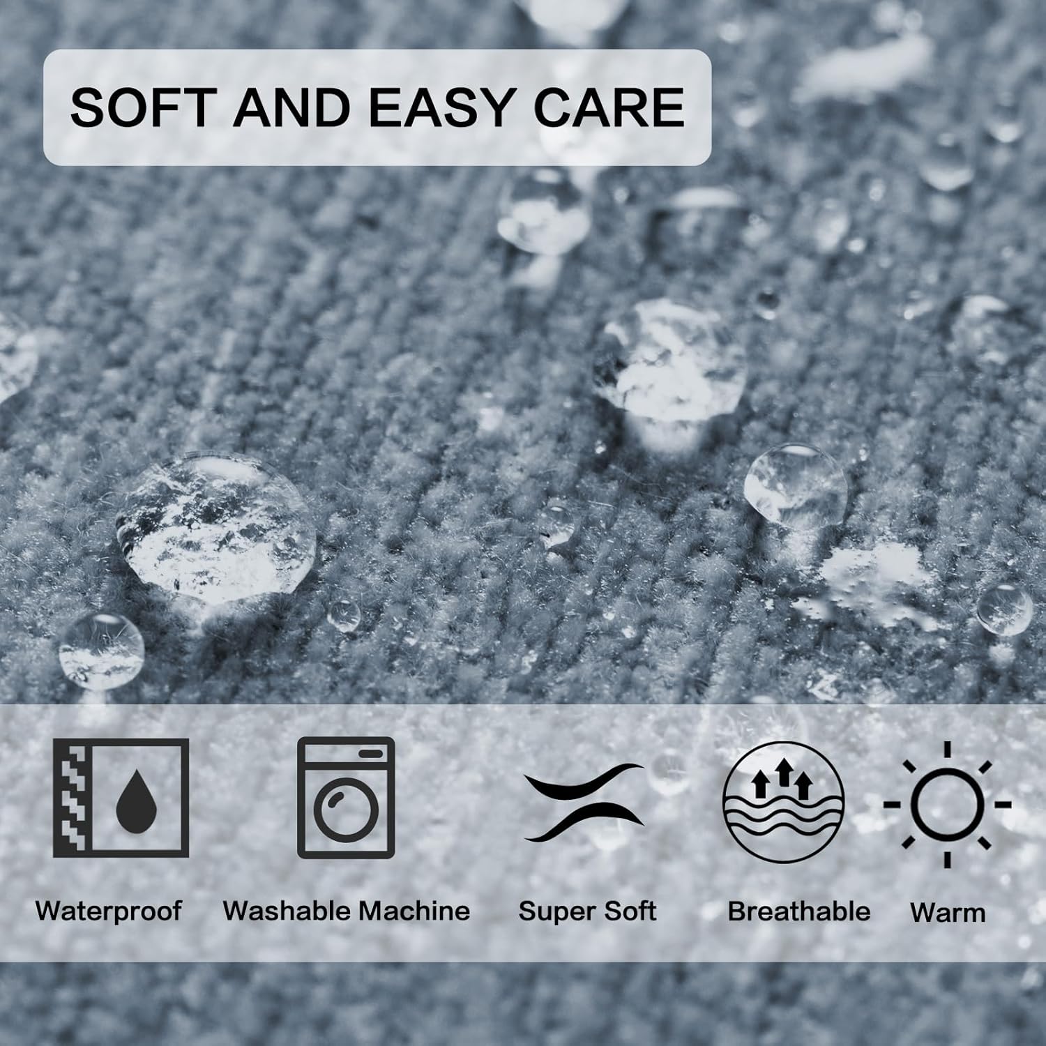 BellaHills Copridivano 2 Posti con Penisola in Ciniglia - immagine 6