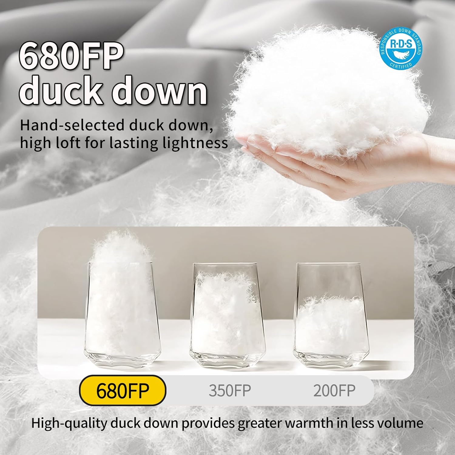 Sacco a Pelo in Piuma per Adulti 680 fp - immagine 3