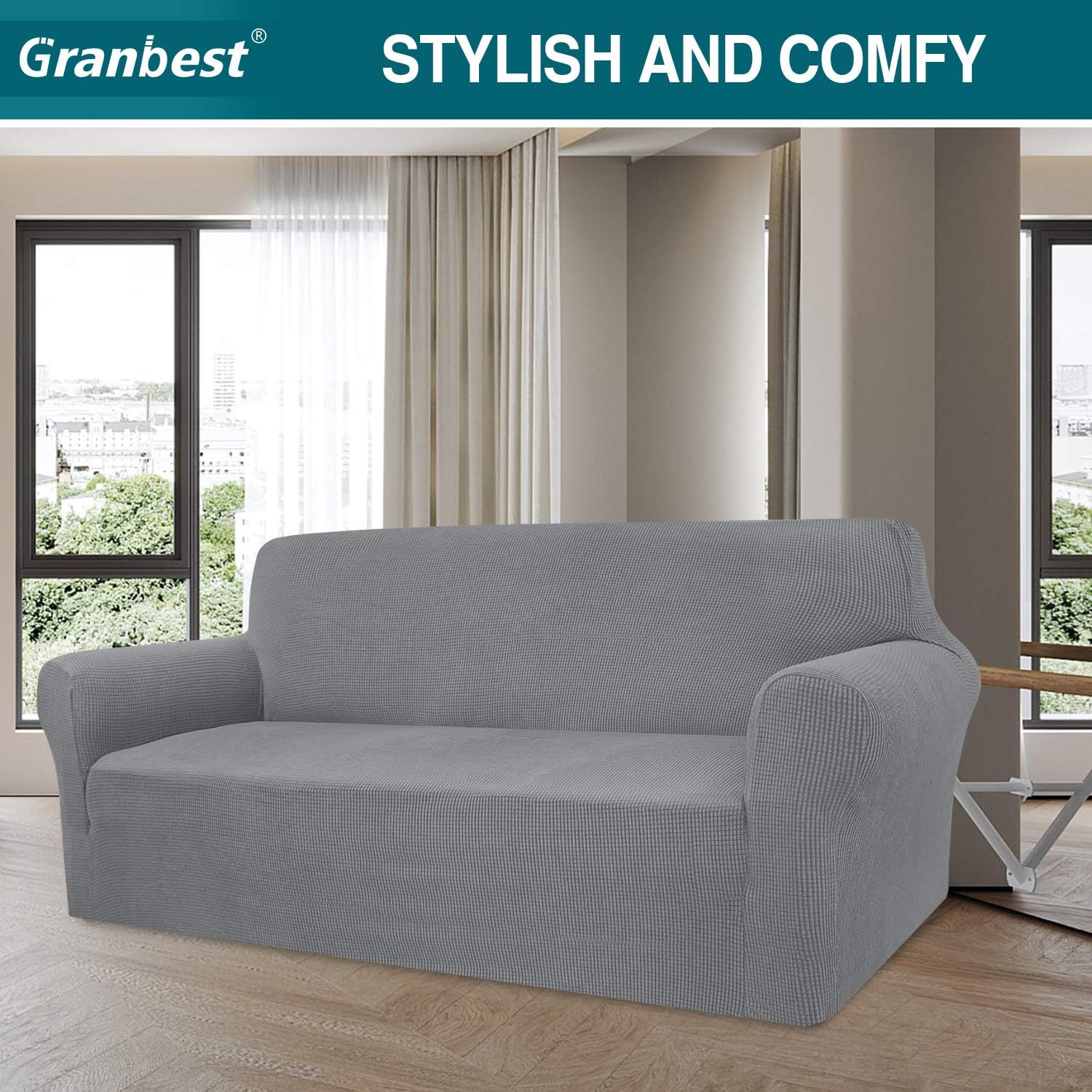 Granbest Copridivano Jacquard Altamente Elasticizzato - immagine 2
