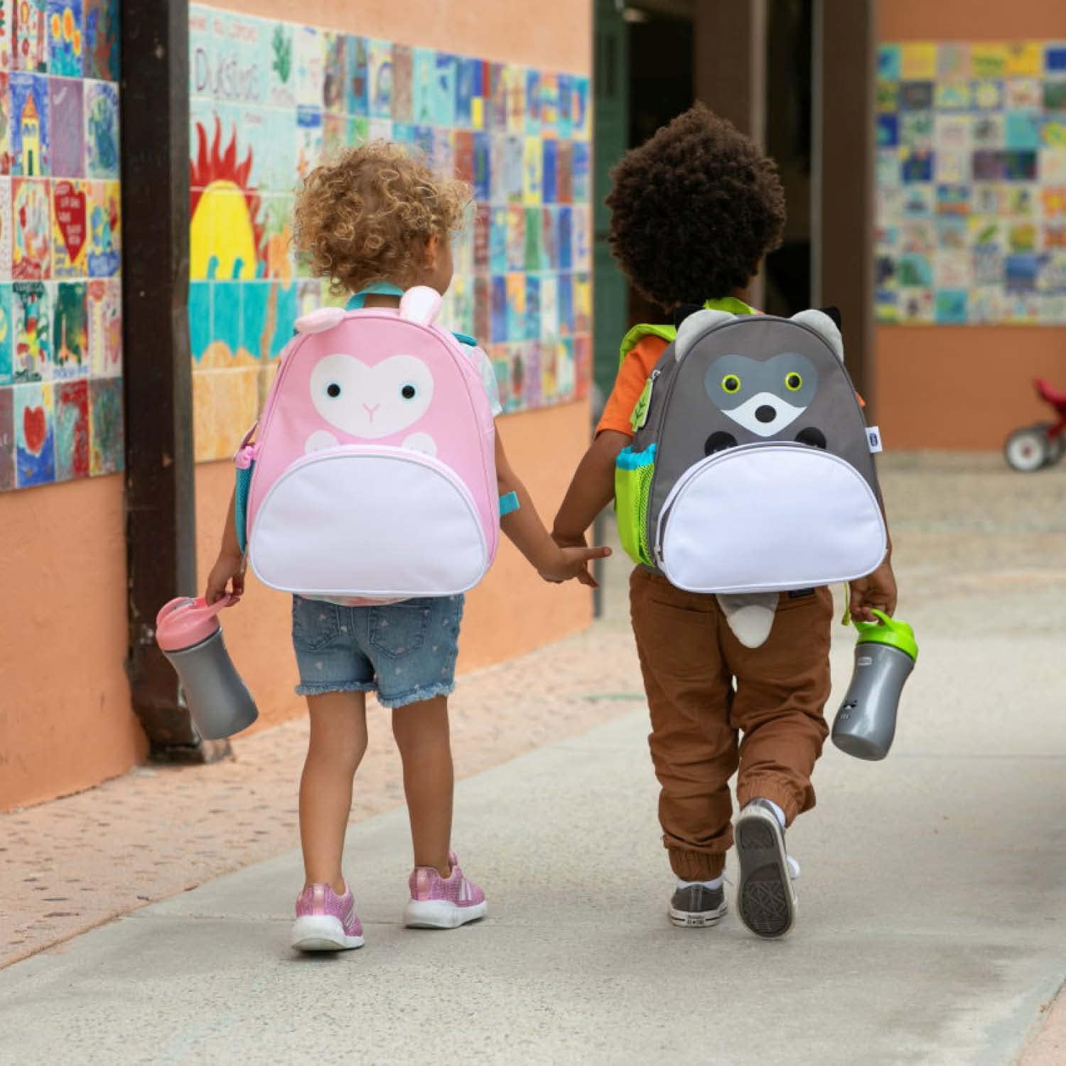 Chicco Pop-up Cup - Bicchiere Antigoccia 350ml, Verde - immagine 9