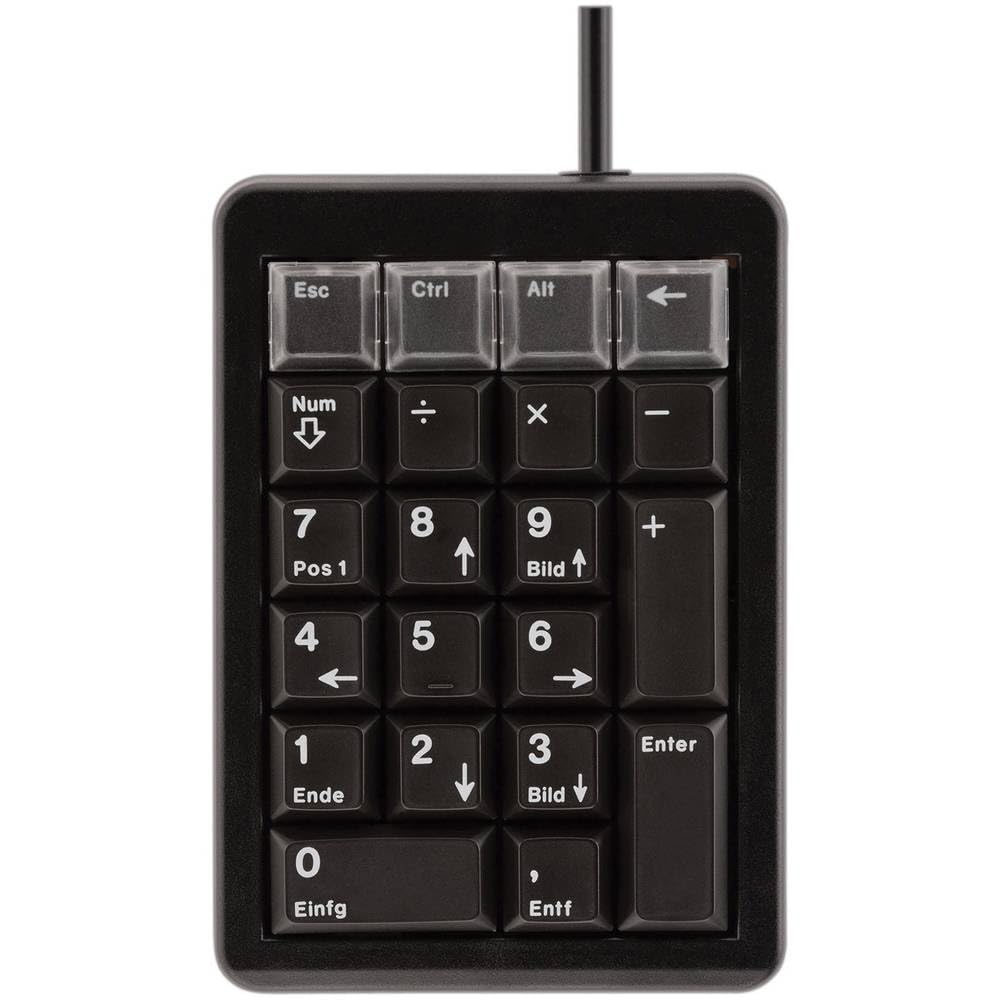 Cherry G84-4700 - Tastierino Numerico Programmabile USB, Nero