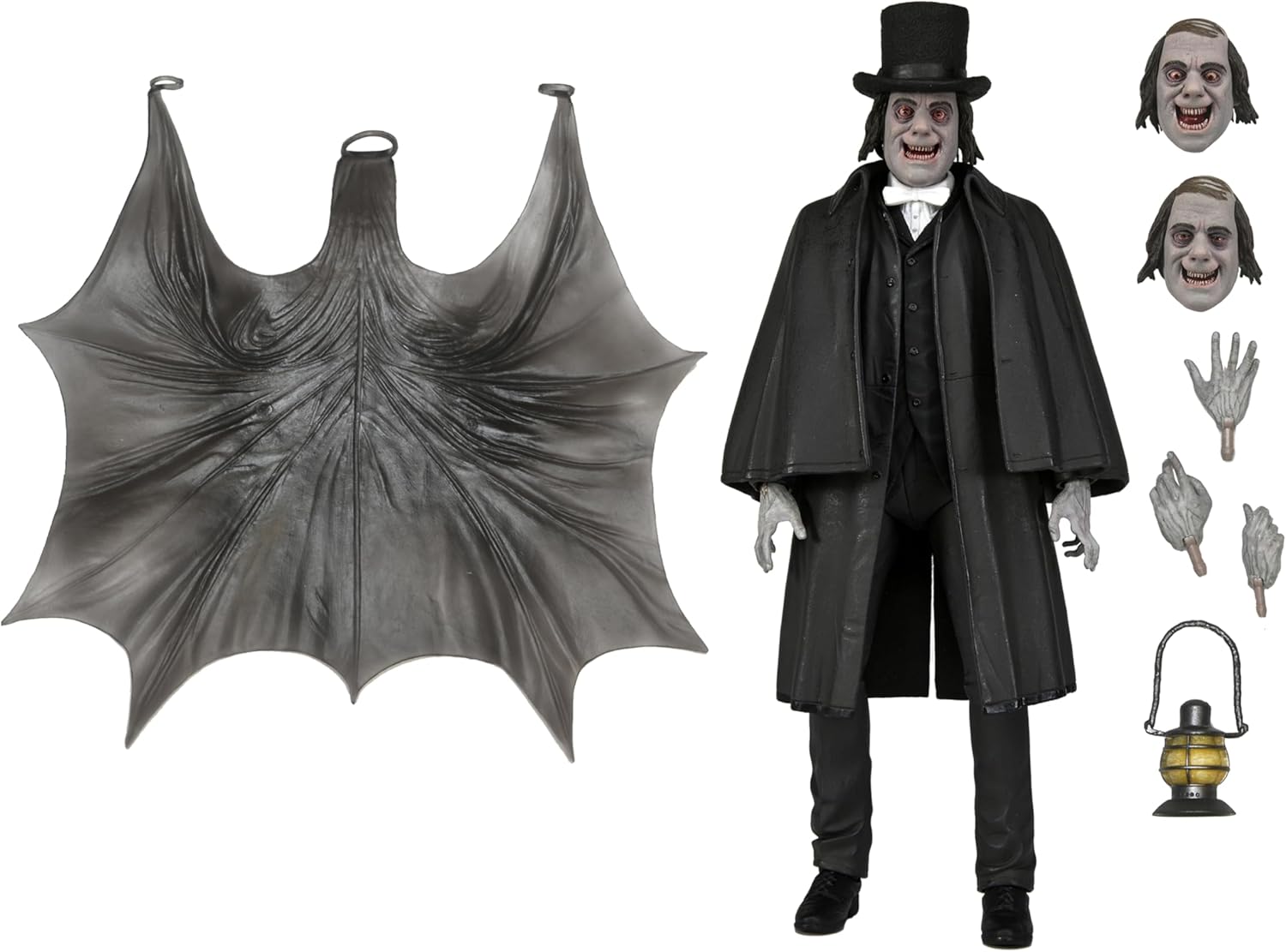 NECA Statuetta di Londra dopo mezzanotte, professore Edward C. Burke, 18 cm