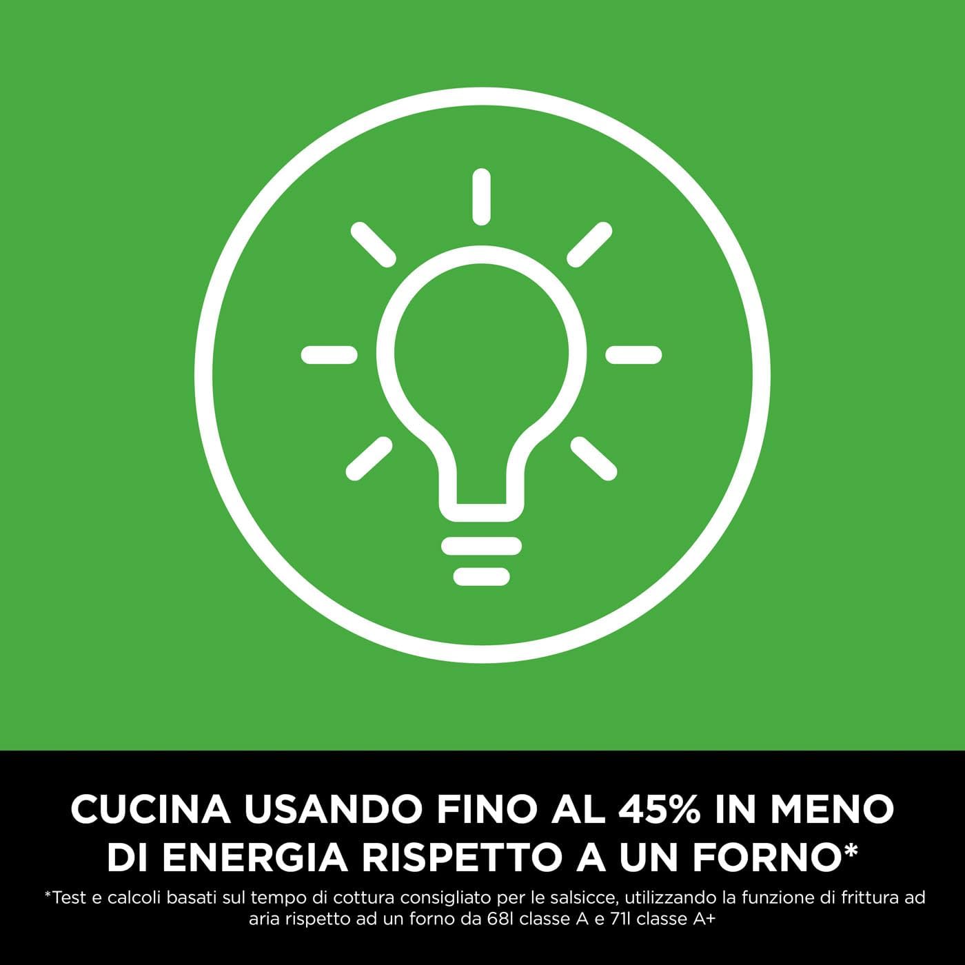 Ninja Foodi FlexDrawer - Friggitrice ad Aria 10.4L, Nero/Rame - immagine 7