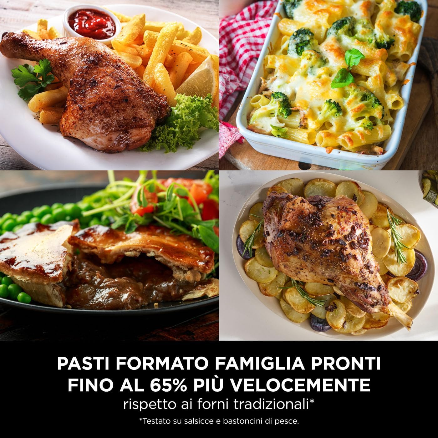 Ninja Foodi FlexDrawer - Friggitrice ad Aria 10.4L, Nero/Rame - immagine 8