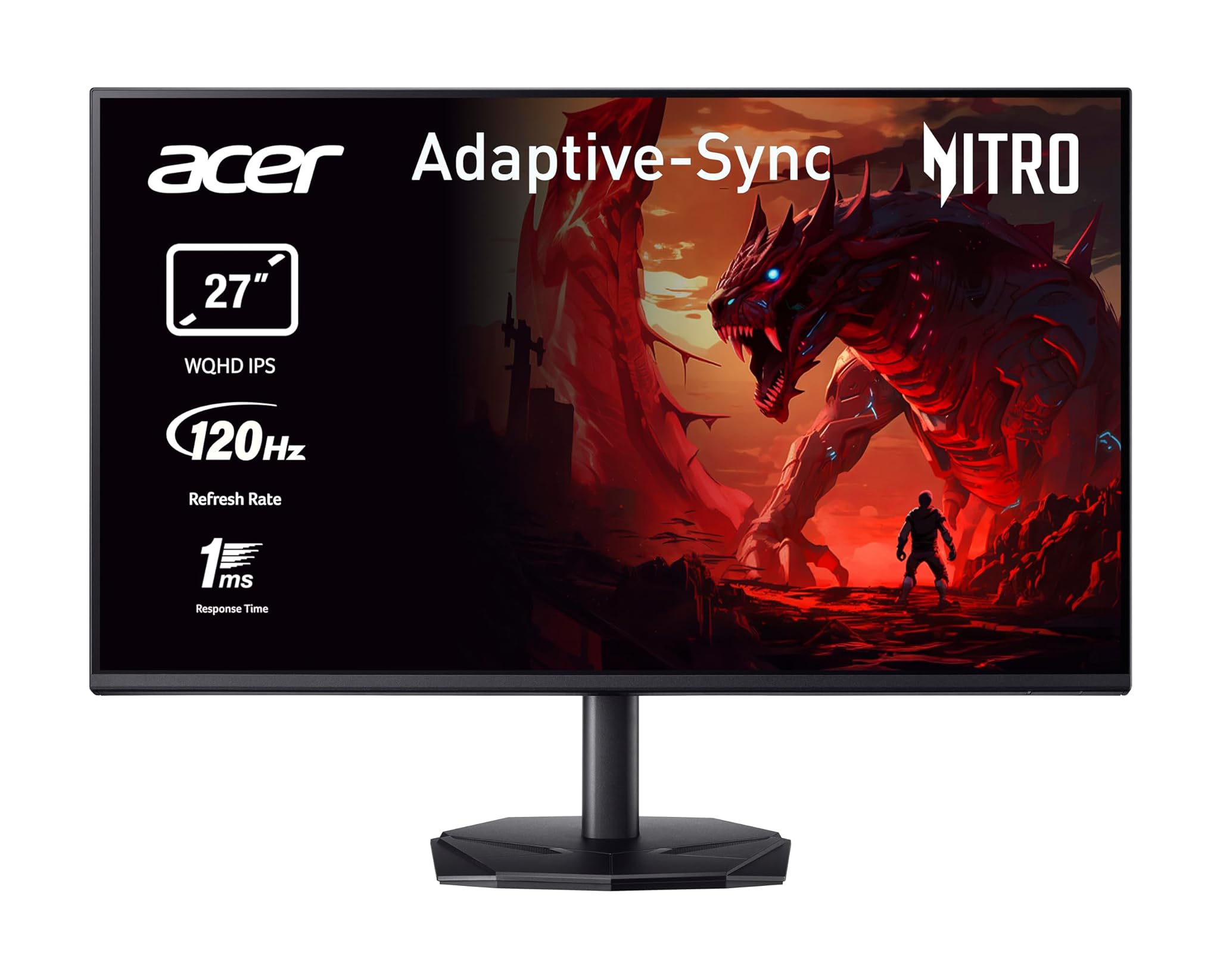 Acer Nitro KG272UGbmiipfx Monitor Gaming 27" WQHD IPS