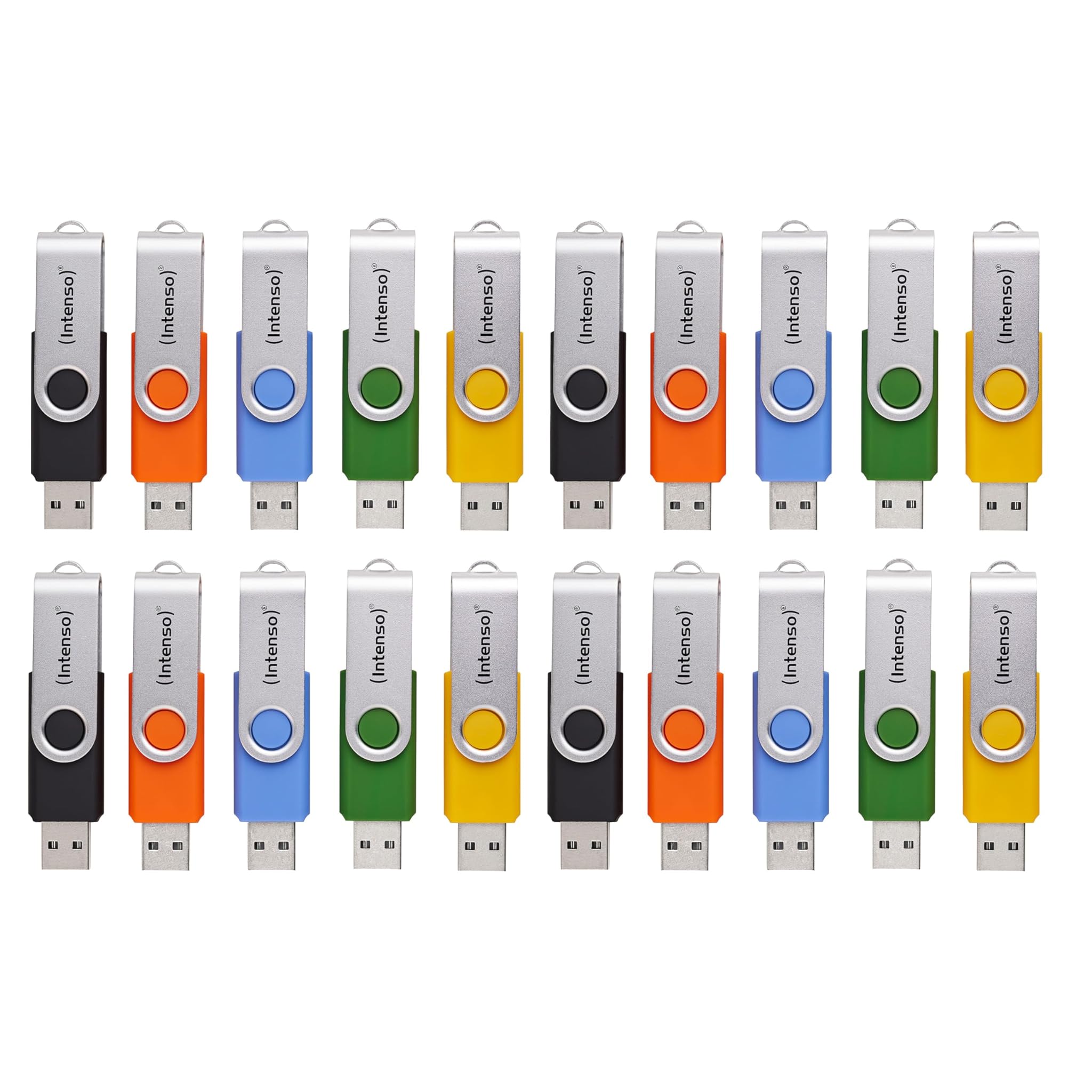 Intenso Basic Line USB 2.0 Stick Set - 20 x 4 GB