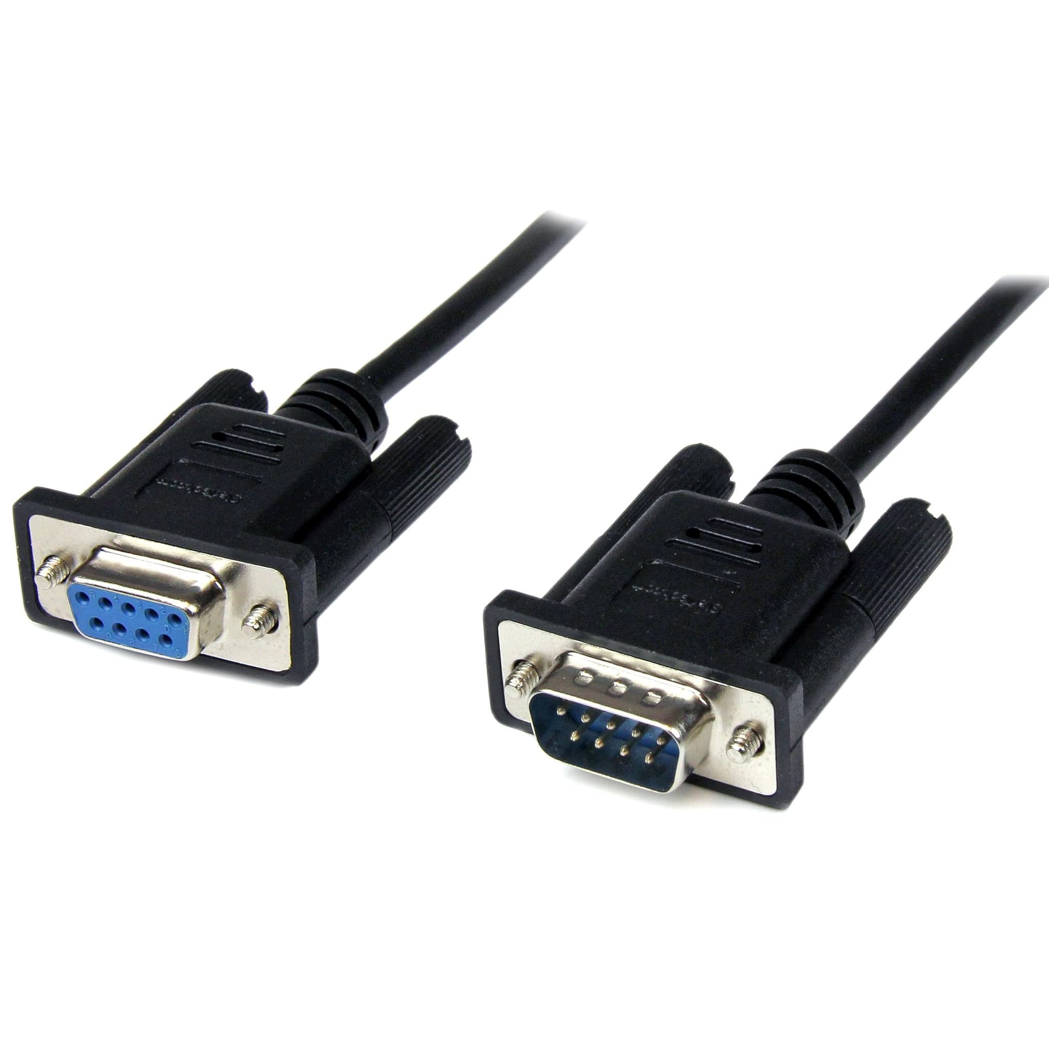 StarTech.com Cavo seriale null modem DB9 RS232 nero 1 m, F/M